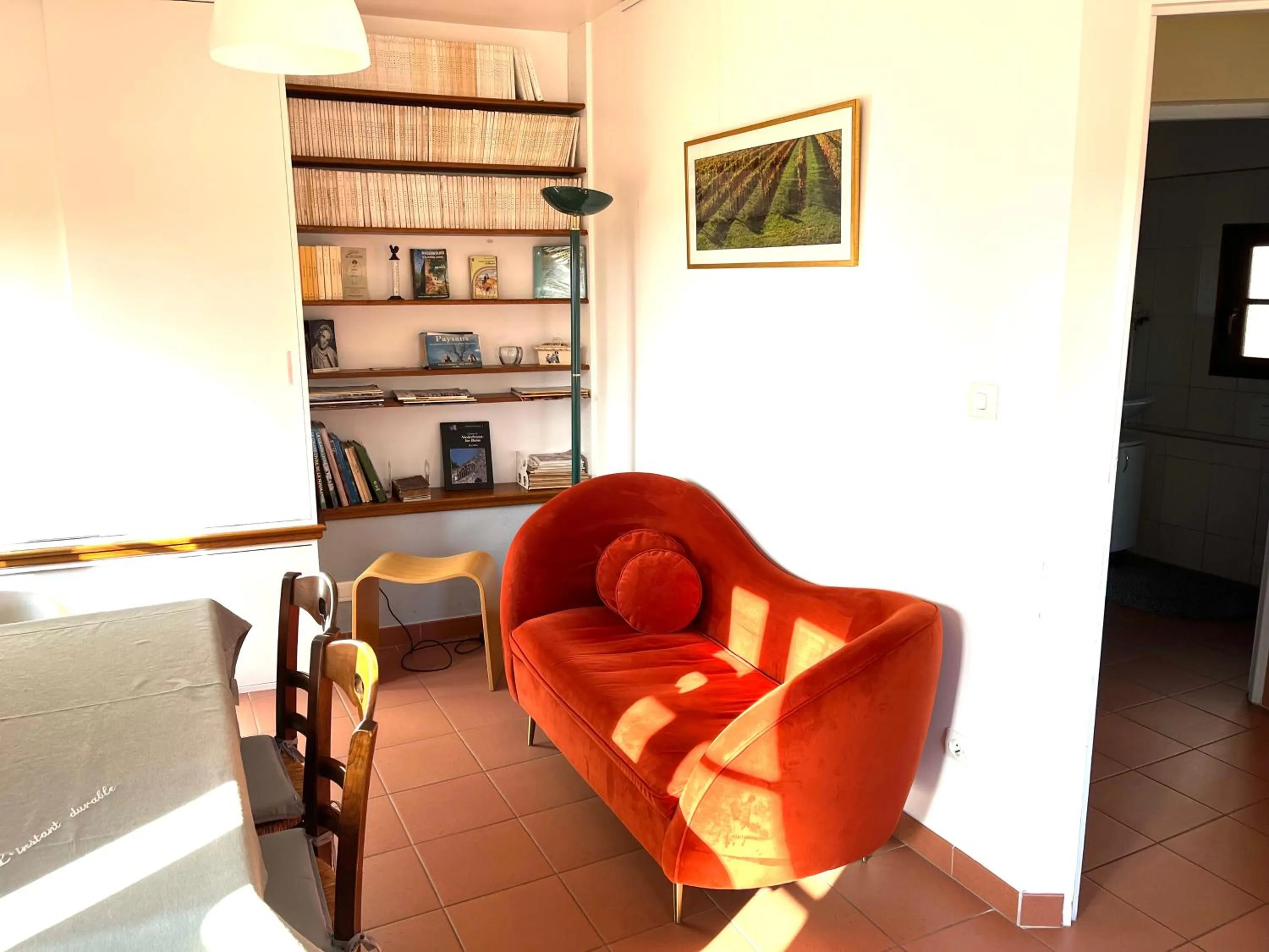 Living room in Gîte L'Instant Durable