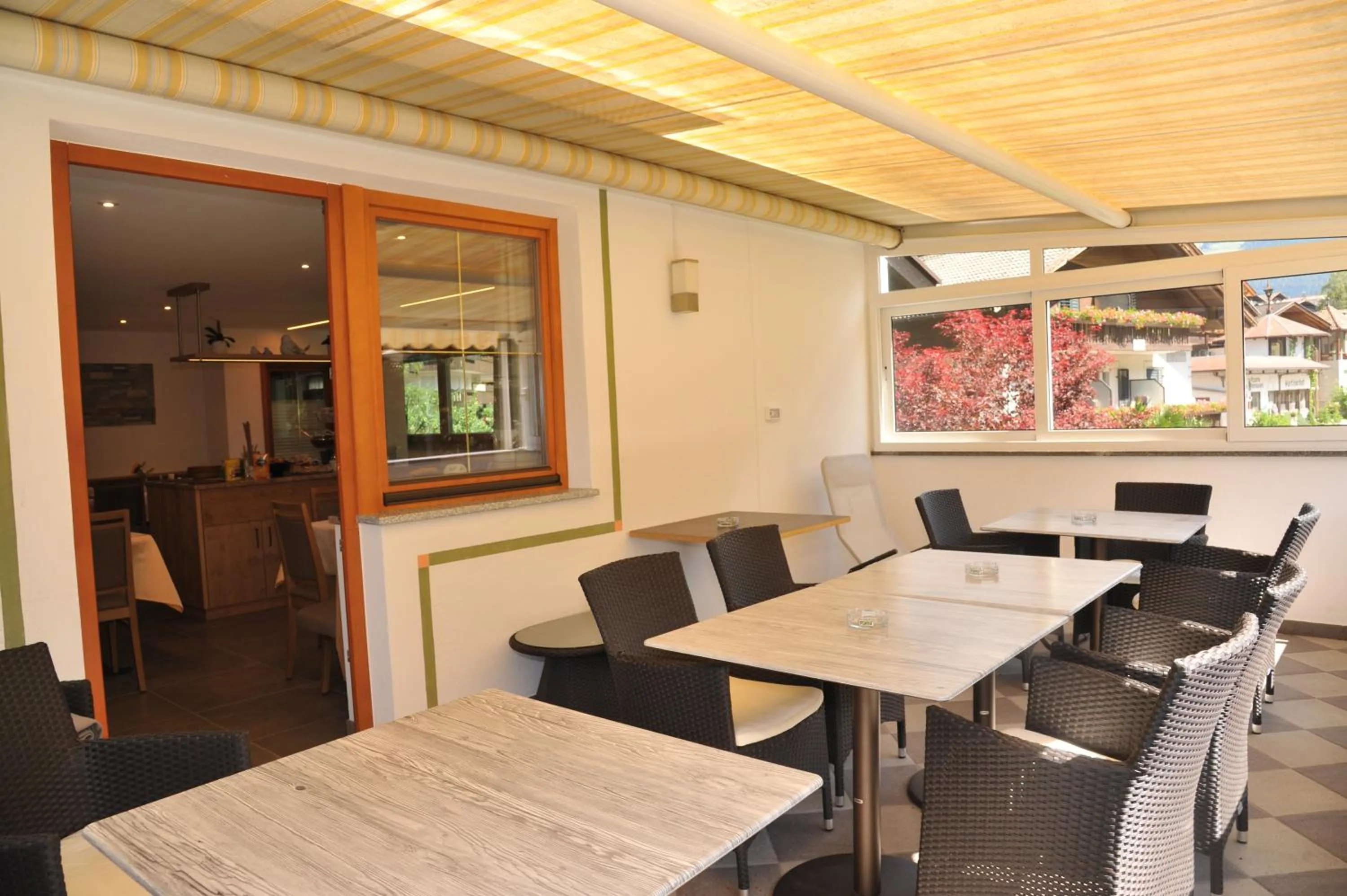 Balcony/Terrace in Garni Birkenau