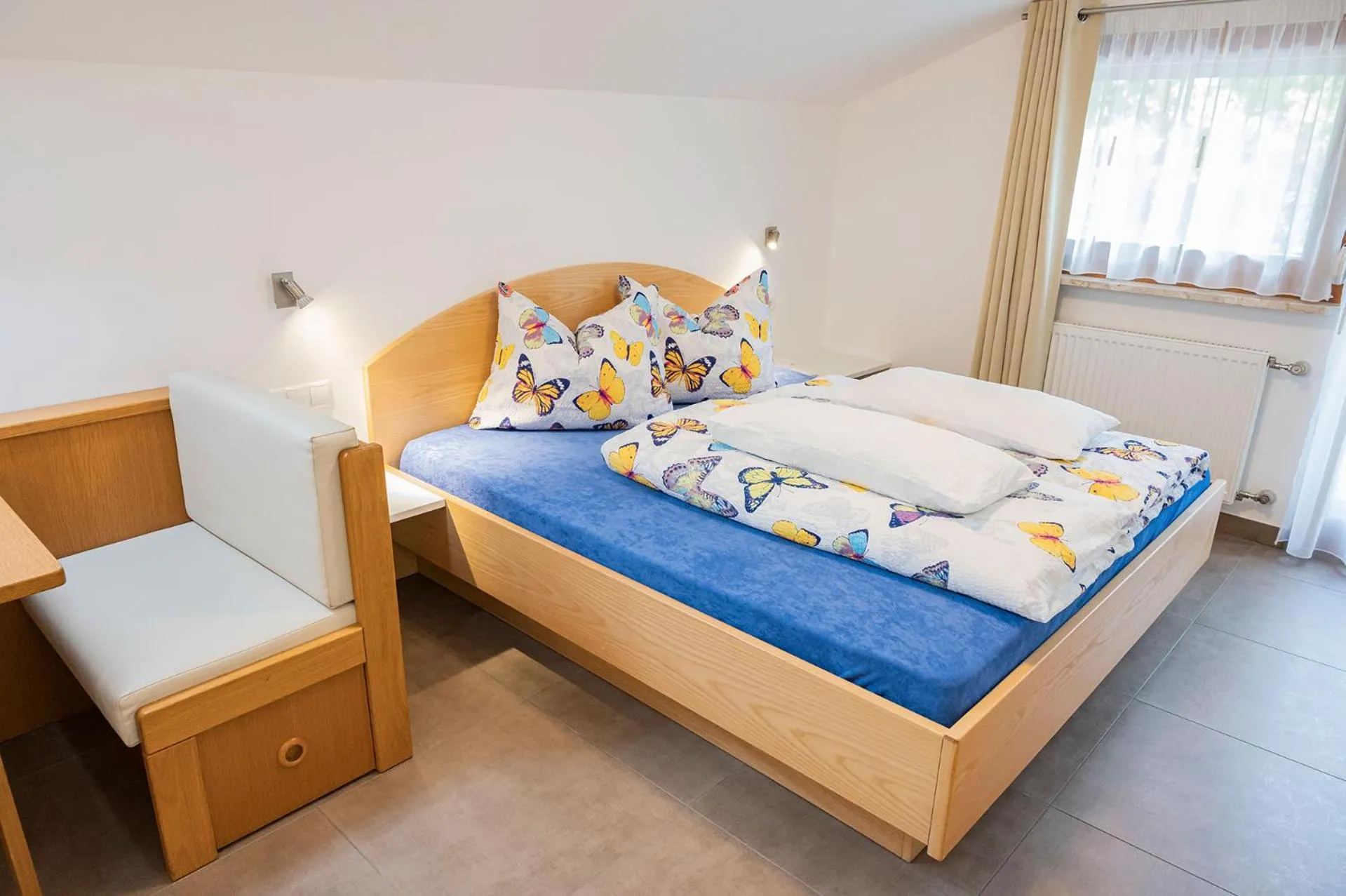 Seating area, Bed in Garni Birkenau