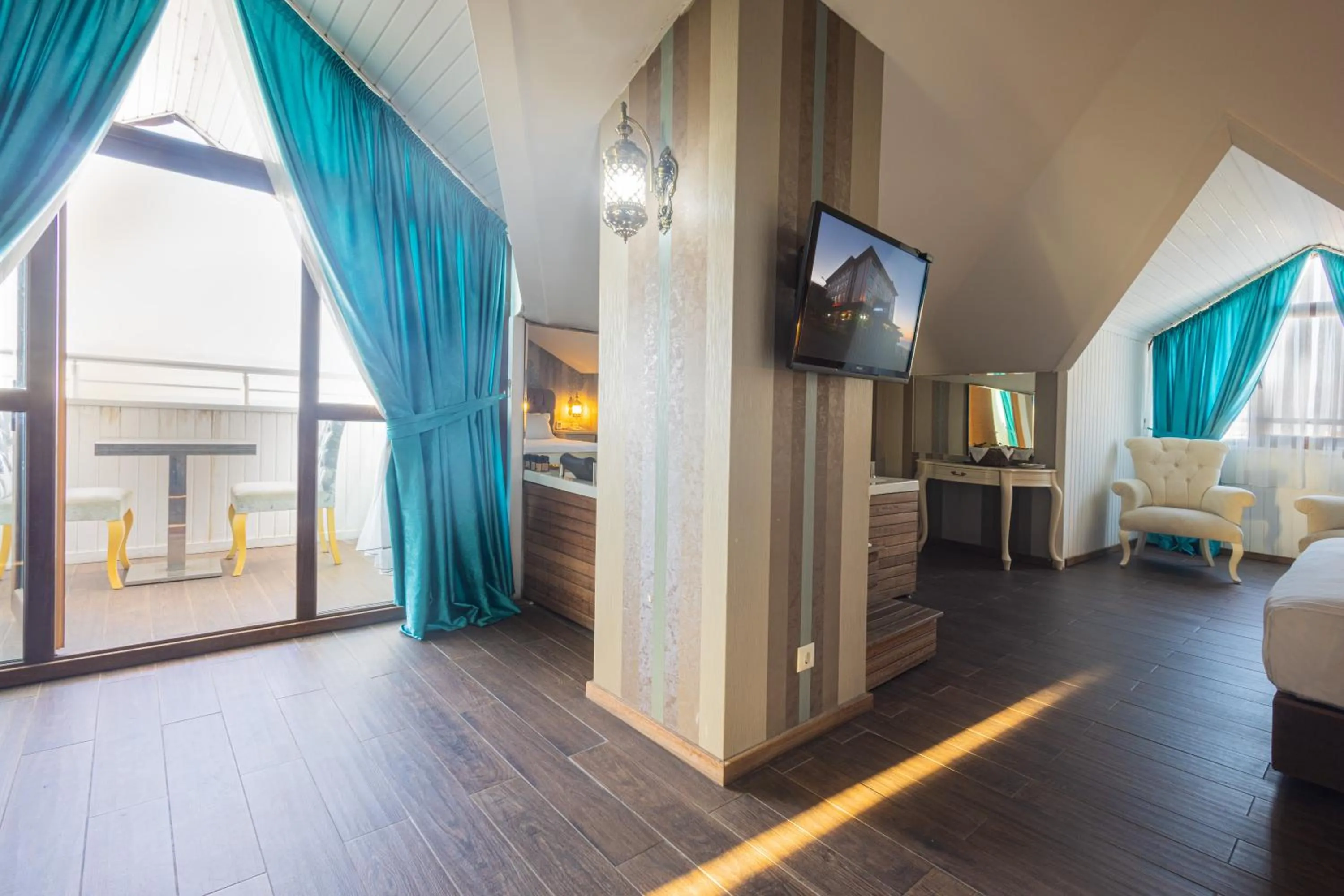 Bed in Anemon Kent Trabzon Otel