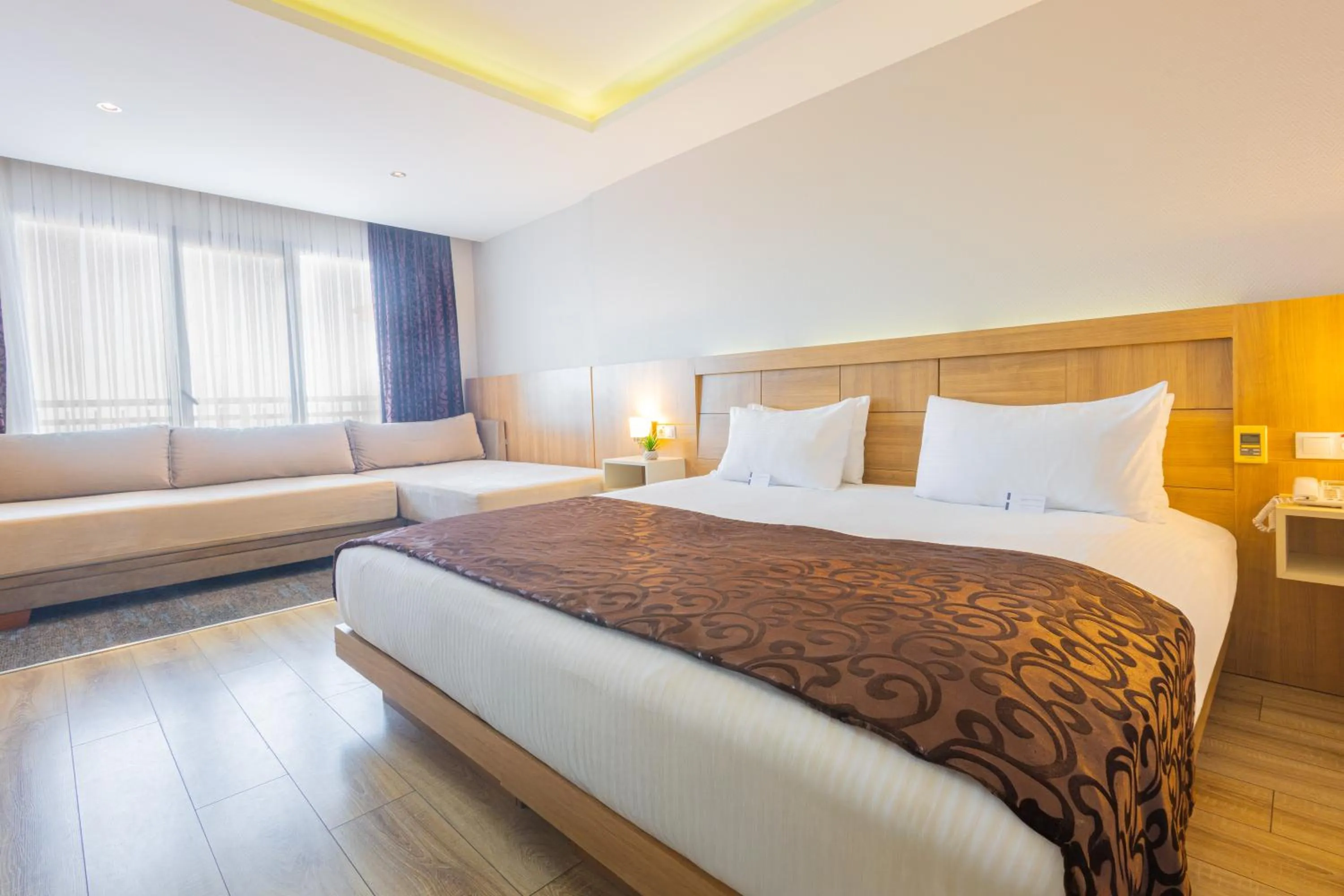 Bed in Anemon Kent Trabzon Otel