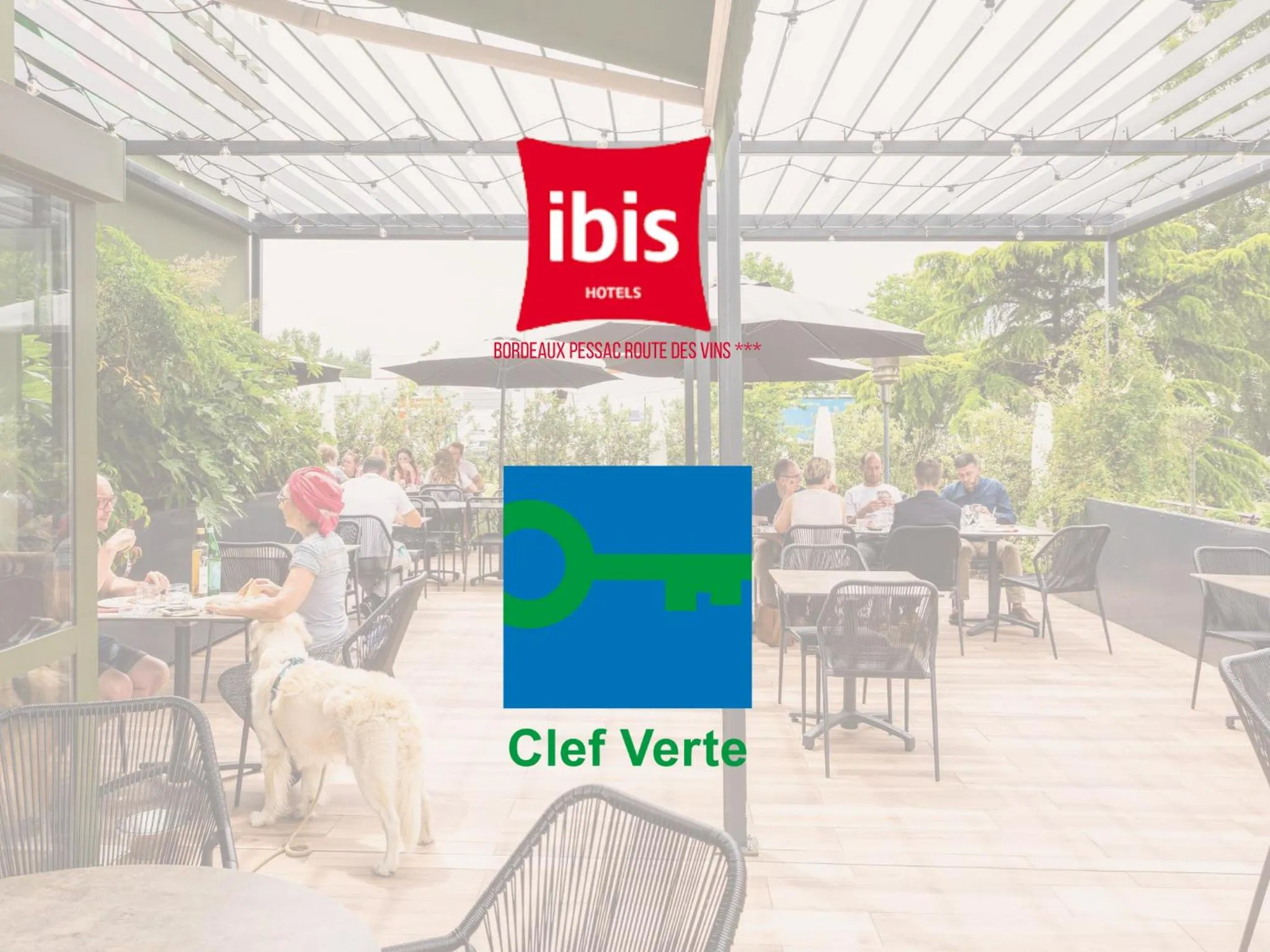Property building in ibis Bordeaux Pessac Route des Vins