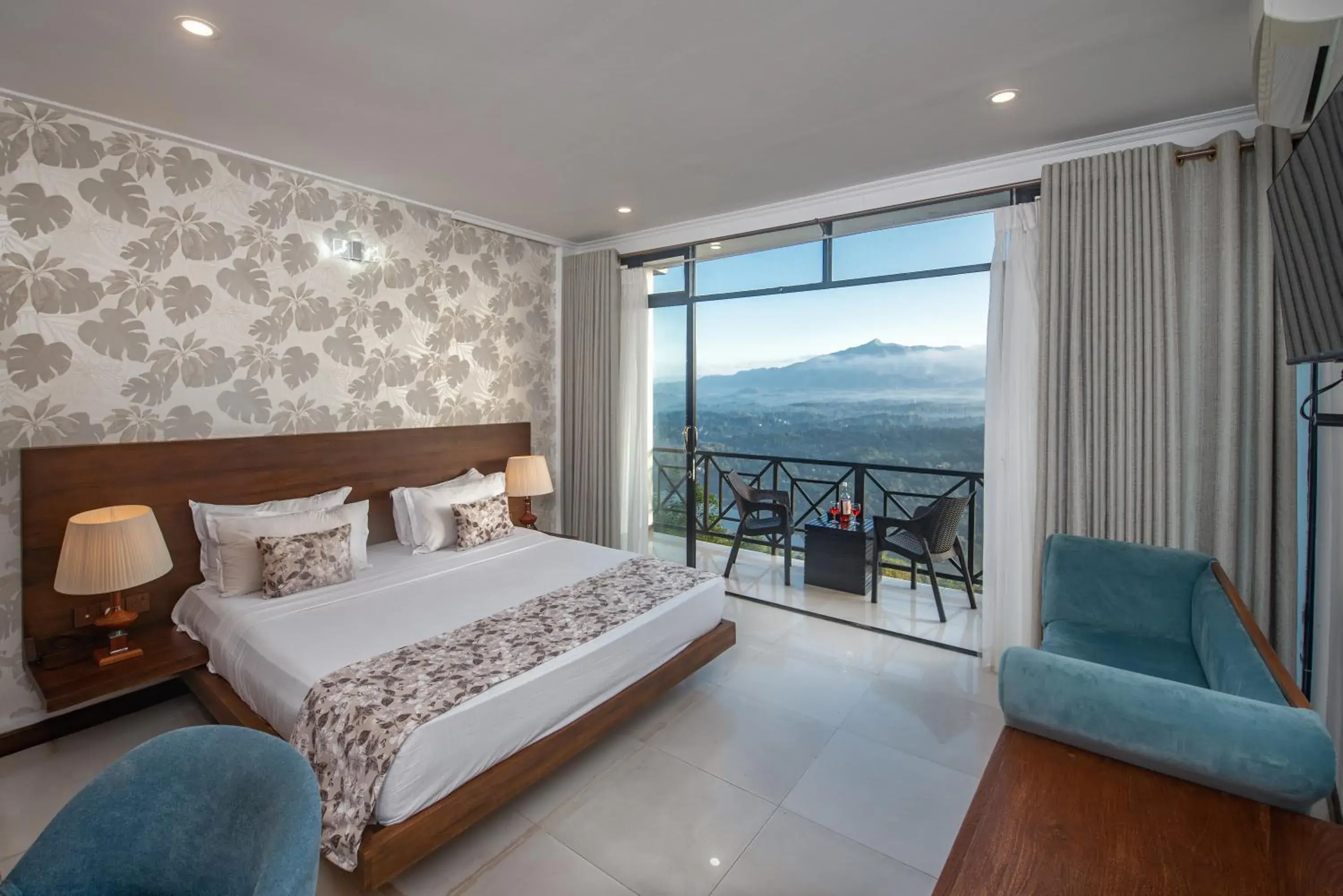 Bed in Ceyloni Panorama Resort Bed in Ceyloni Panorama Resort