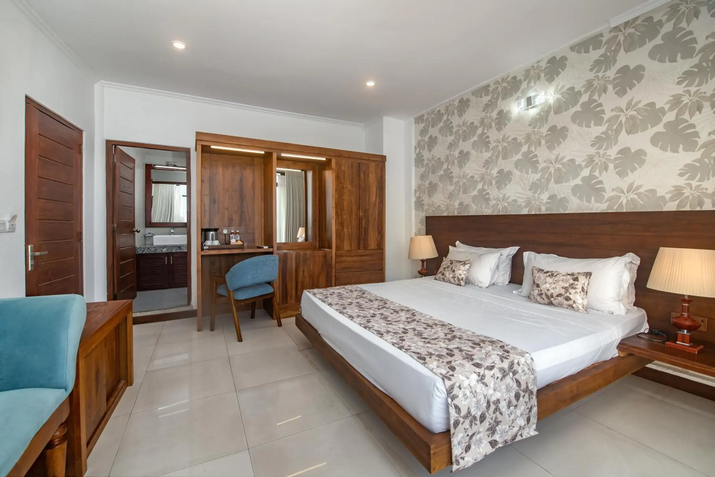 Bed in Ceyloni Panorama Resort Bed in Ceyloni Panorama Resort