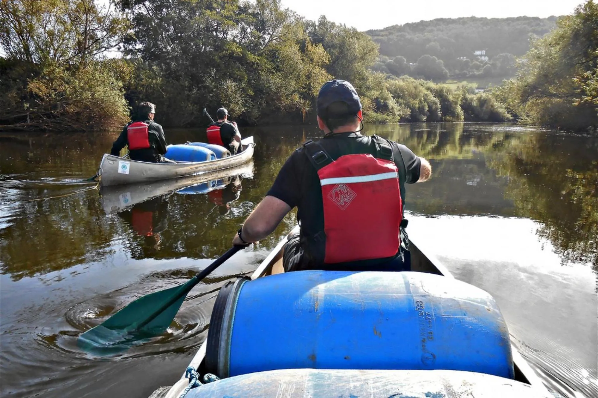 Canoeing in Broome Farm