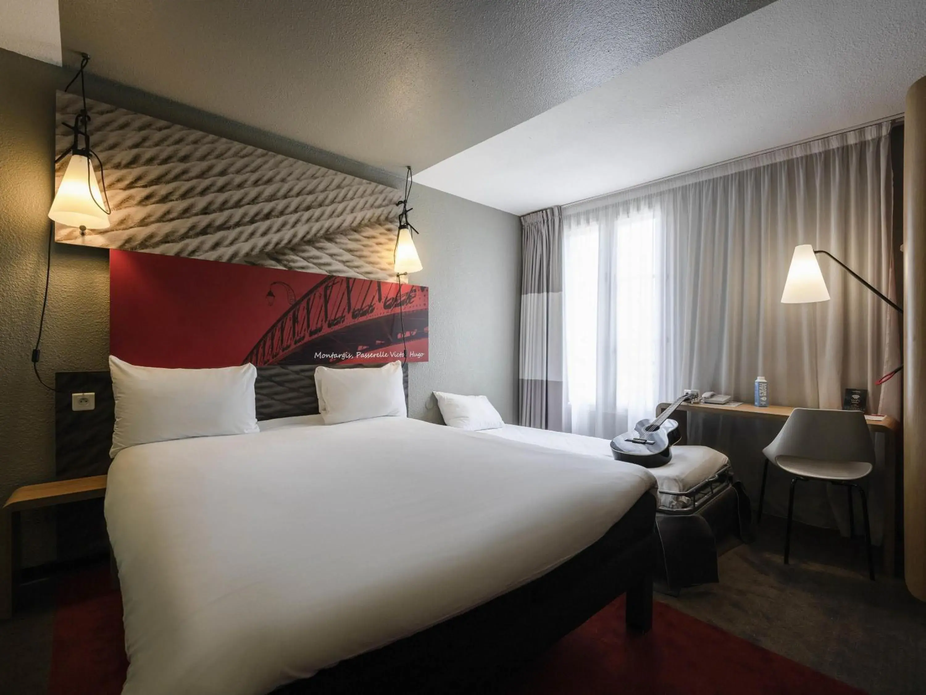 Bedroom, Bed in ibis Montargis Bedroom, Bed in ibis Montargis