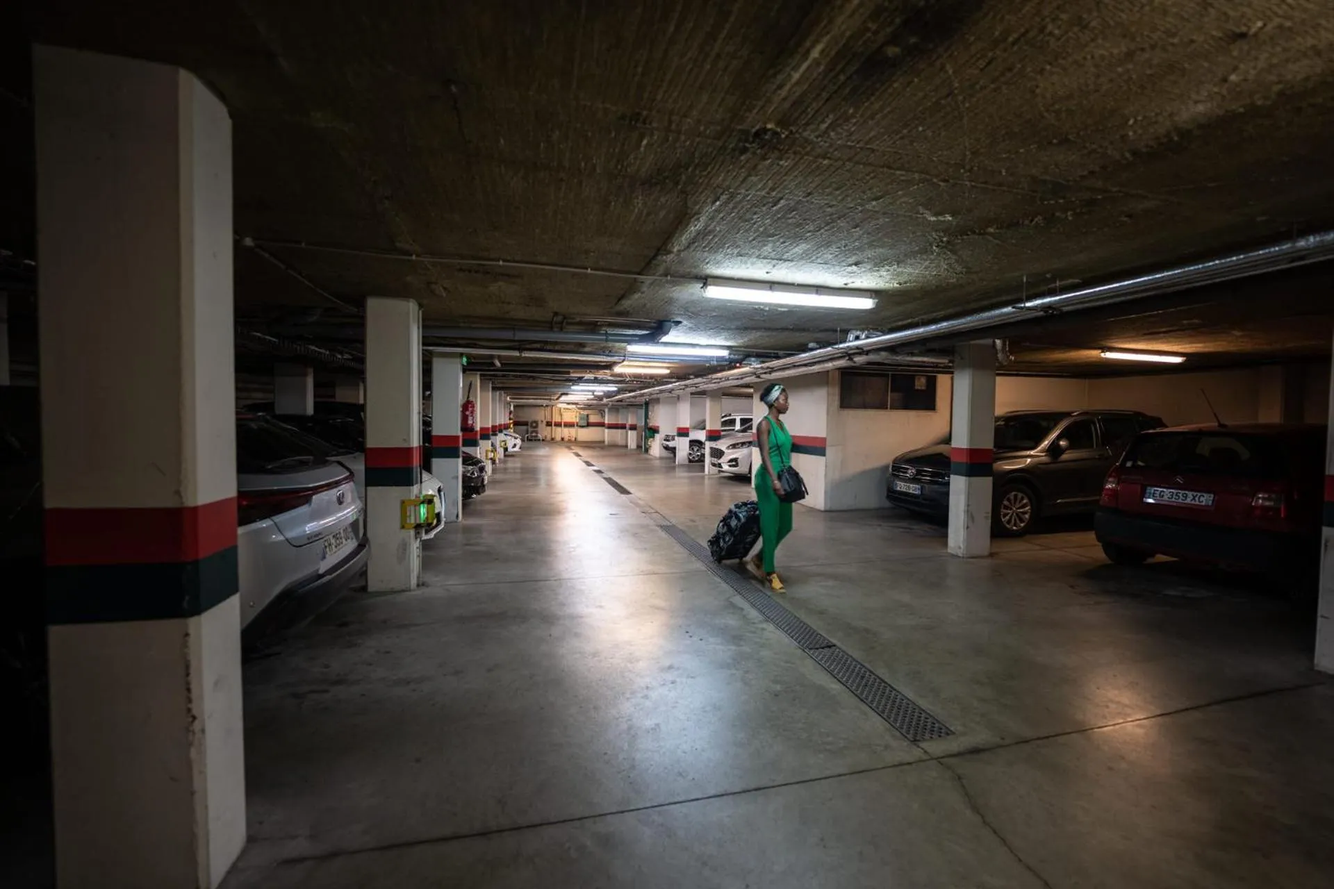 Parking in ibis Montargis