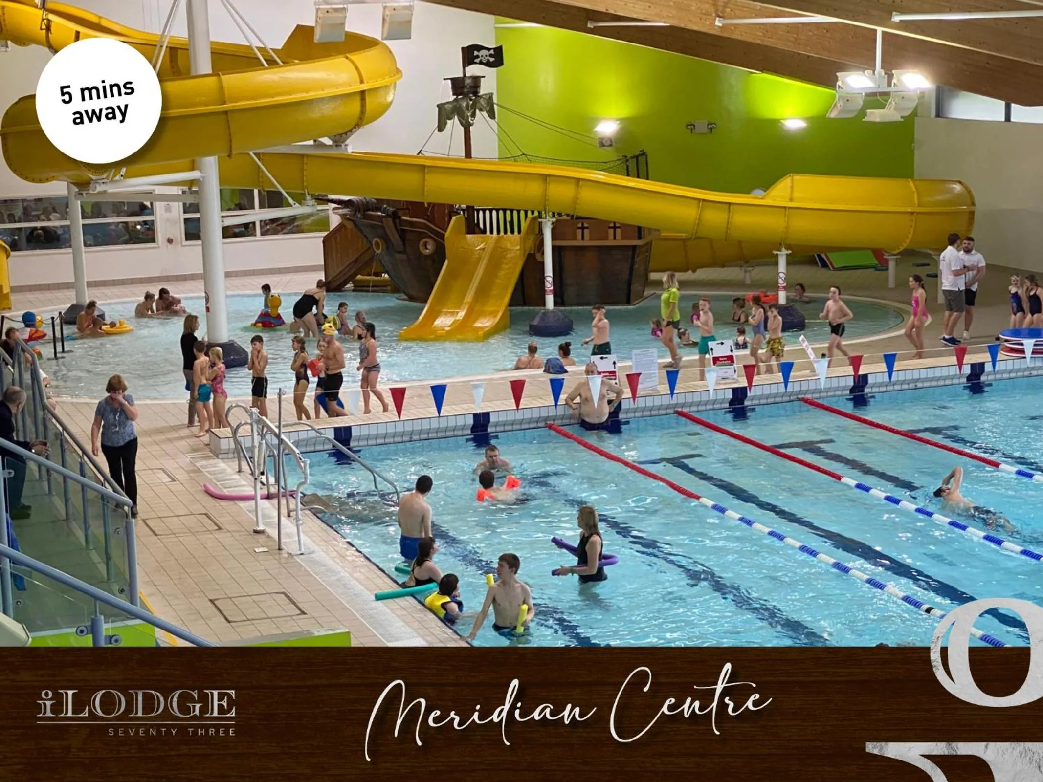 Swimming pool in iLodge 73