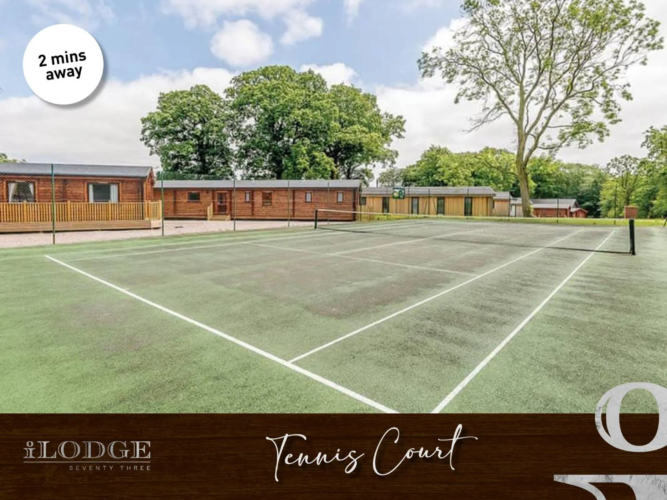 Tennis court in iLodge 73