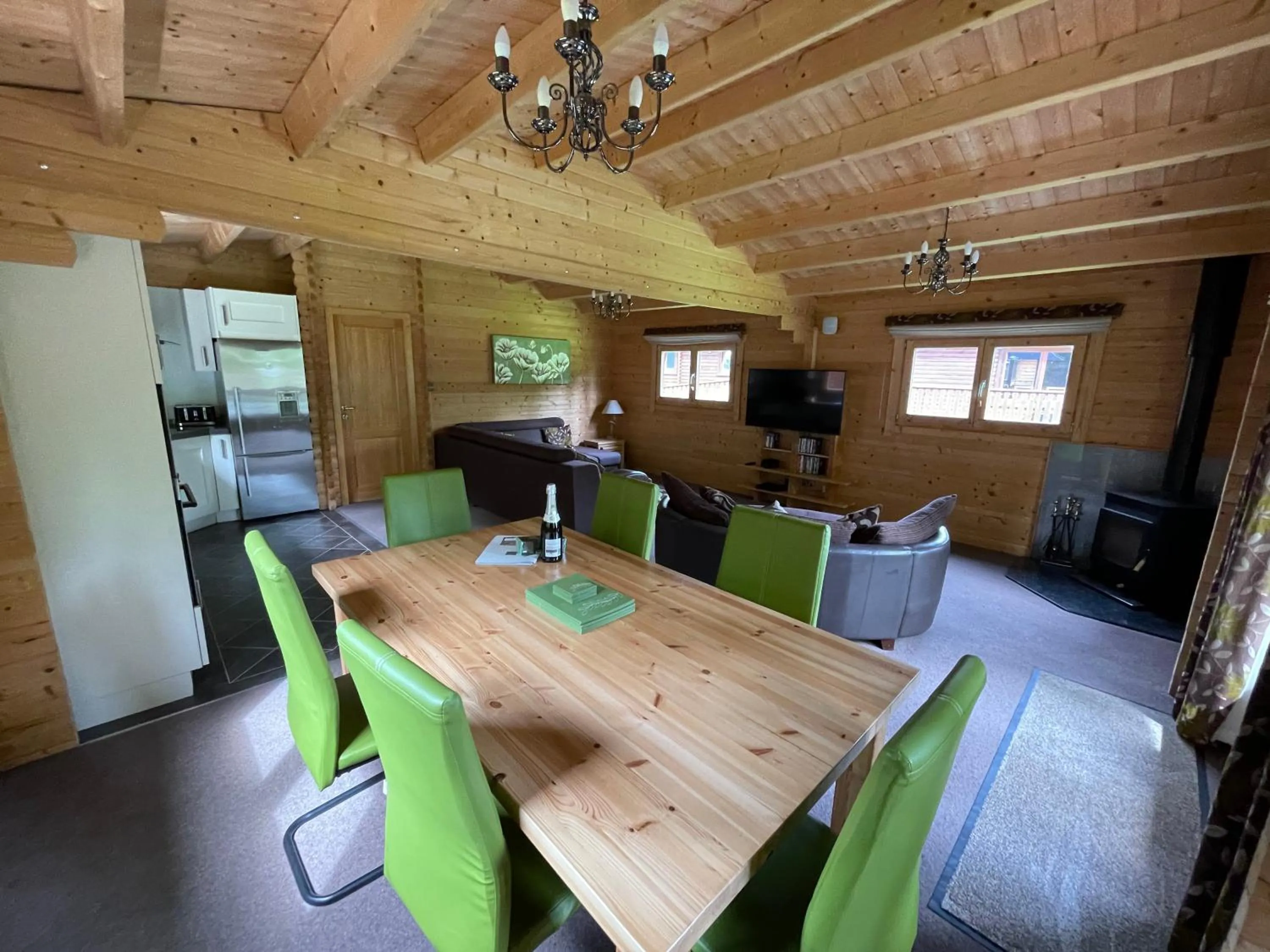 Dining area in iLodge 73