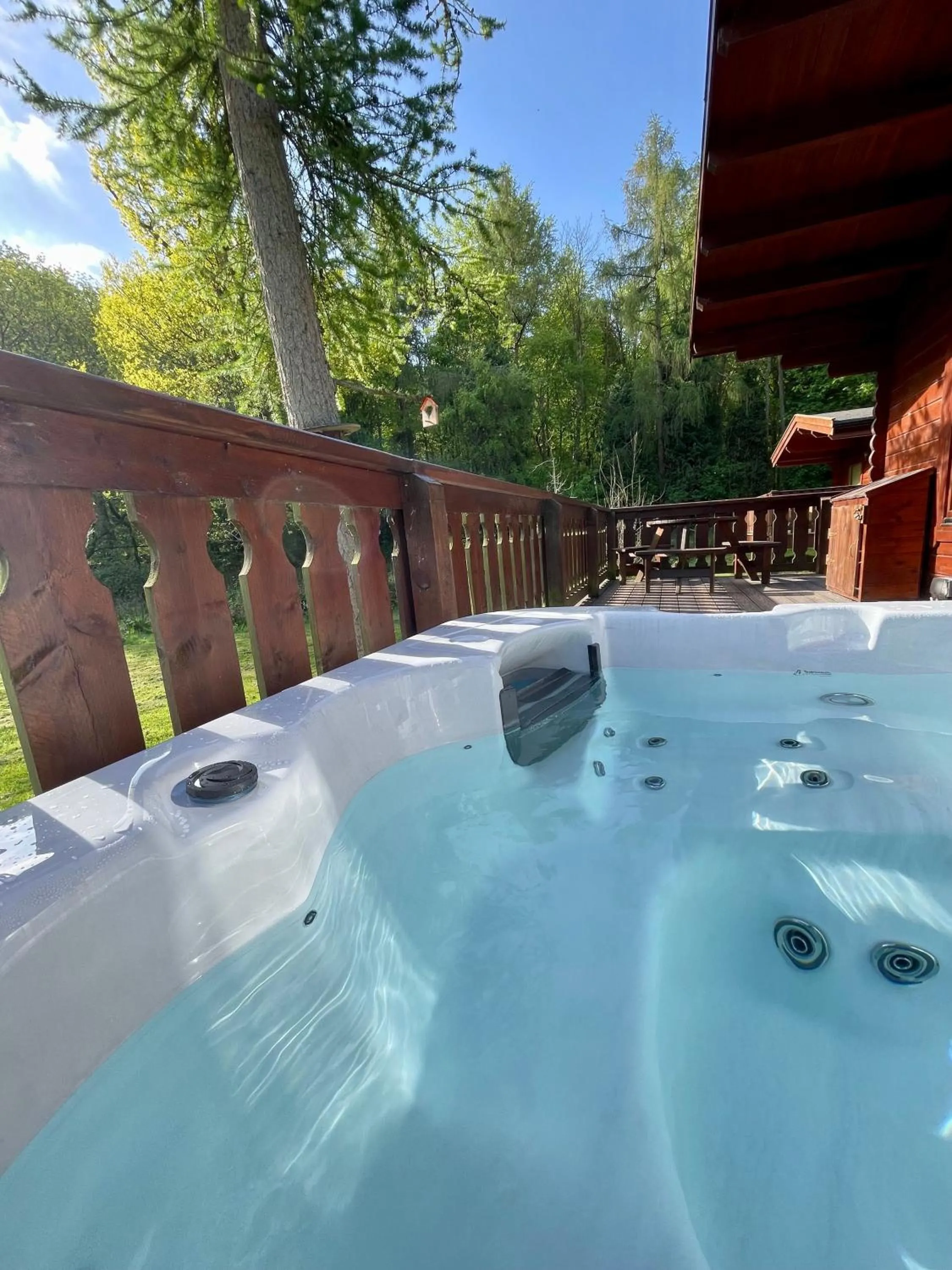 Hot Tub in iLodge 73