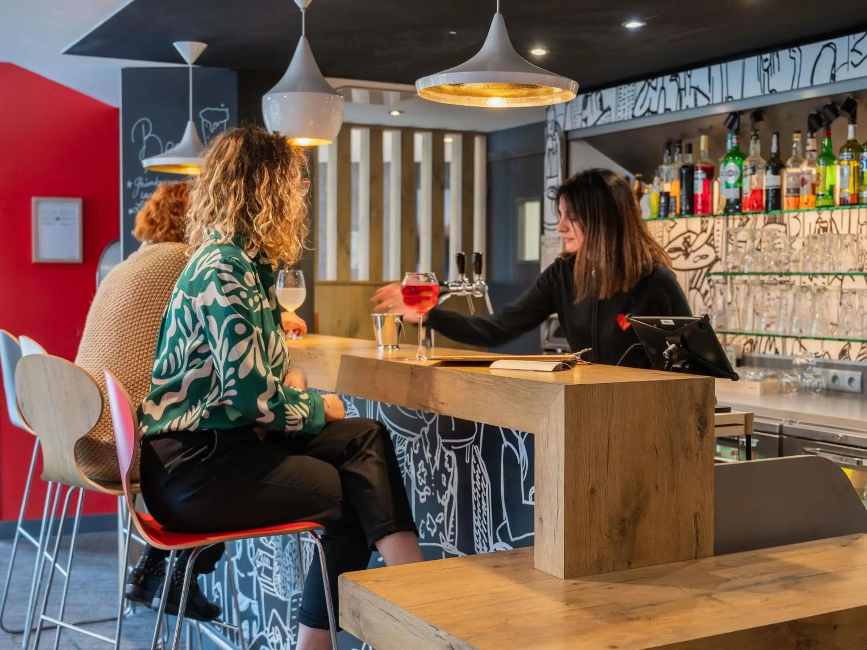 Lounge or bar in ibis Nantes Centre Gare Sud Lounge or bar in ibis Nantes Centre Gare Sud