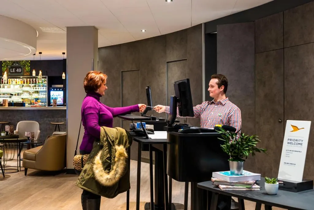Lobby or reception in ibis Paris Alesia Montparnasse