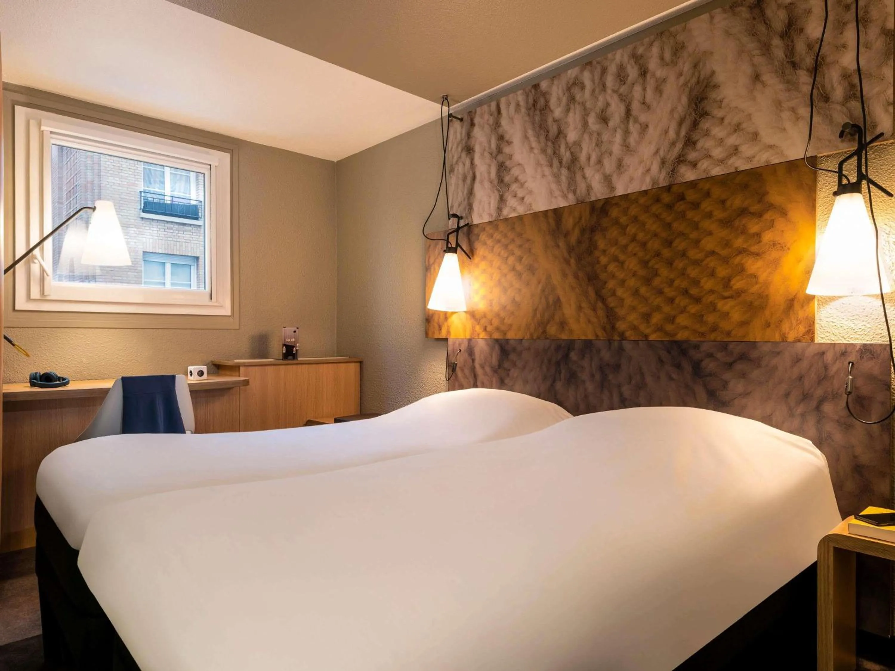 Bedroom, Bed in ibis Paris Alesia Montparnasse