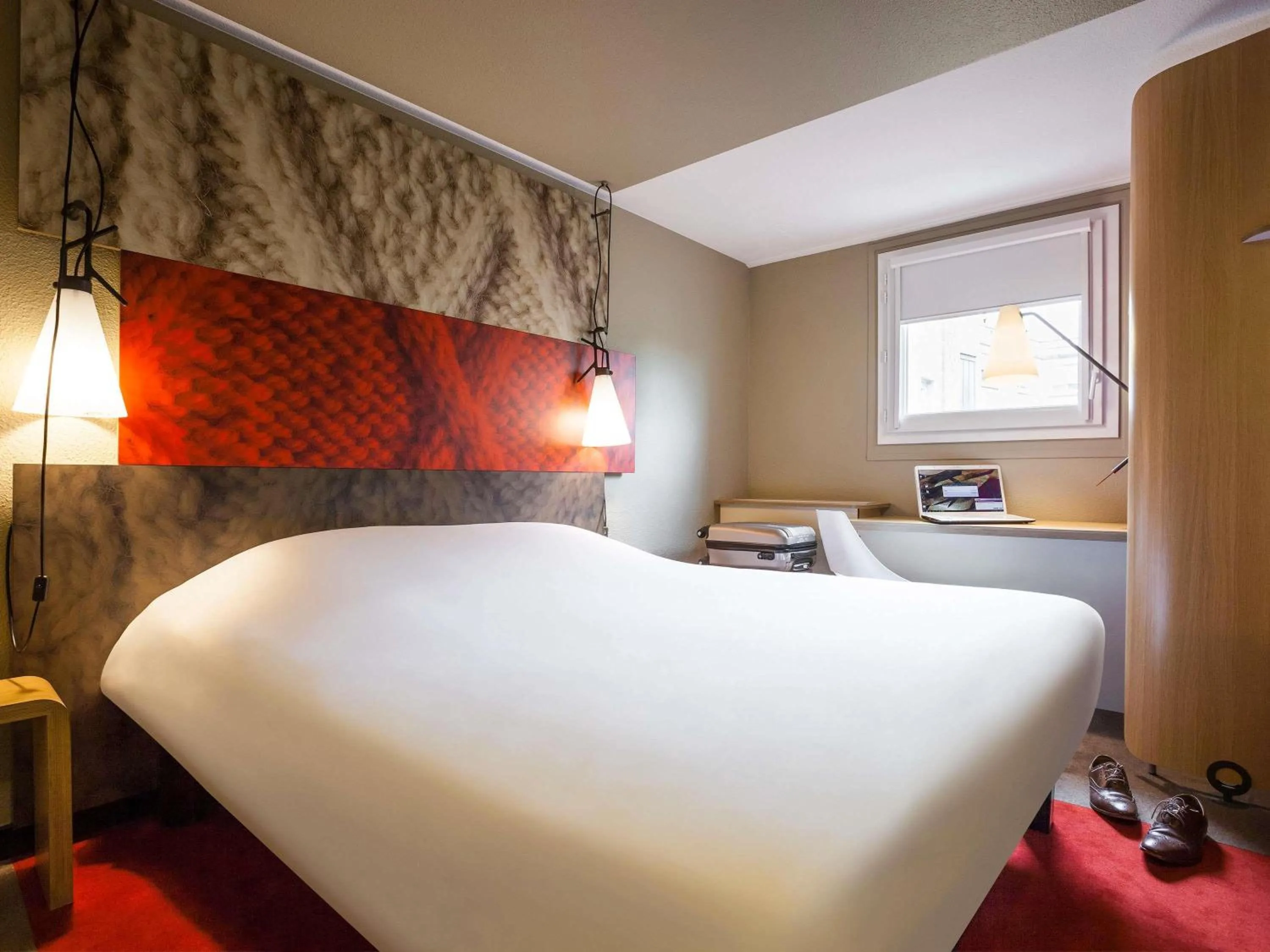 Bedroom, Bed in ibis Paris Alesia Montparnasse