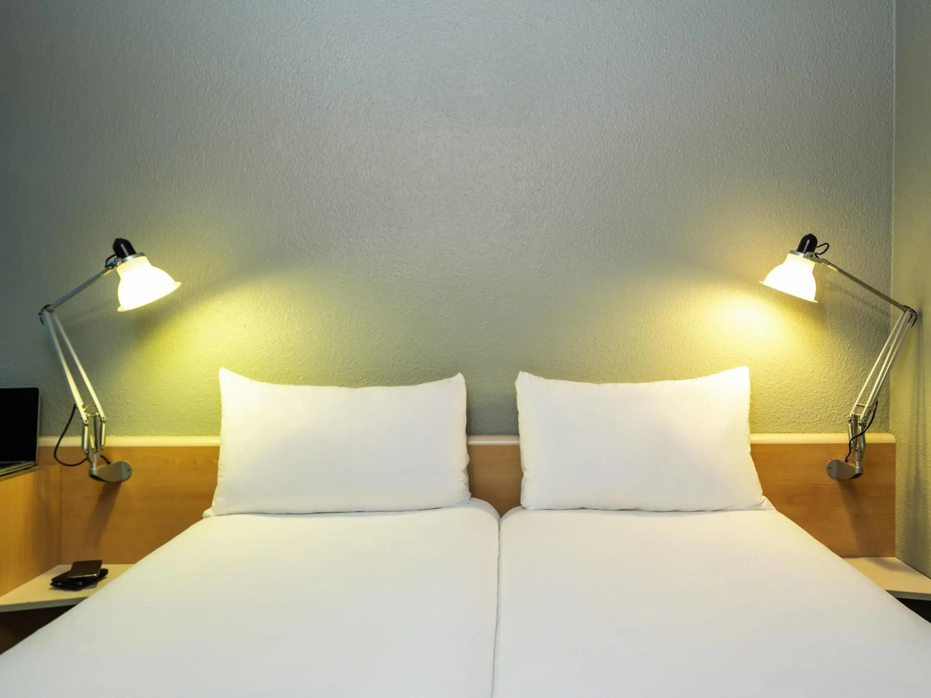 Bedroom, Bed in ibis Paris La Villette Cité des Sciences 19ème Bedroom, Bed in ibis Paris La Villette Cité des Sciences 19ème