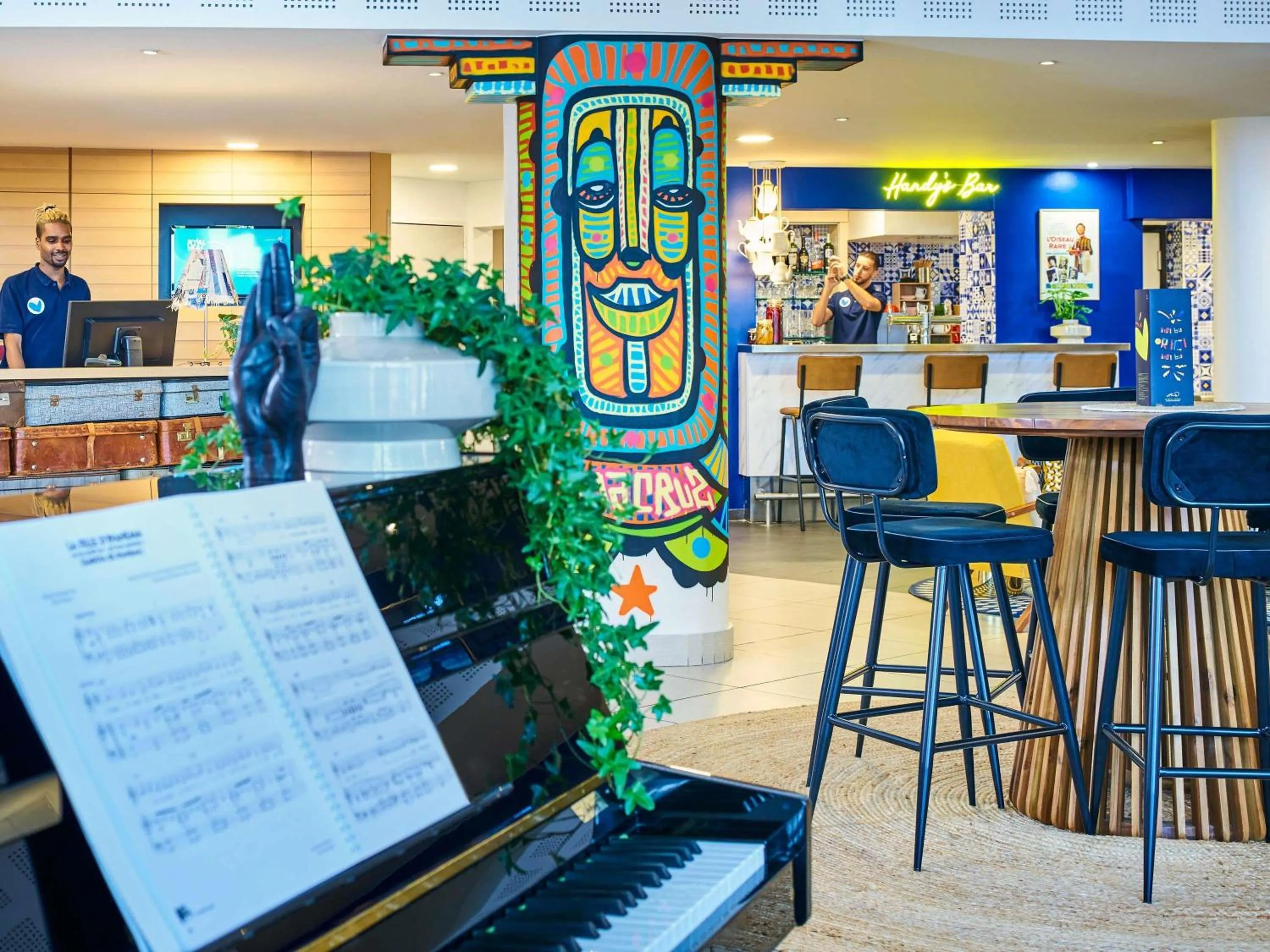 Lounge or bar in ibis Paris La Villette Cité des Sciences 19ème