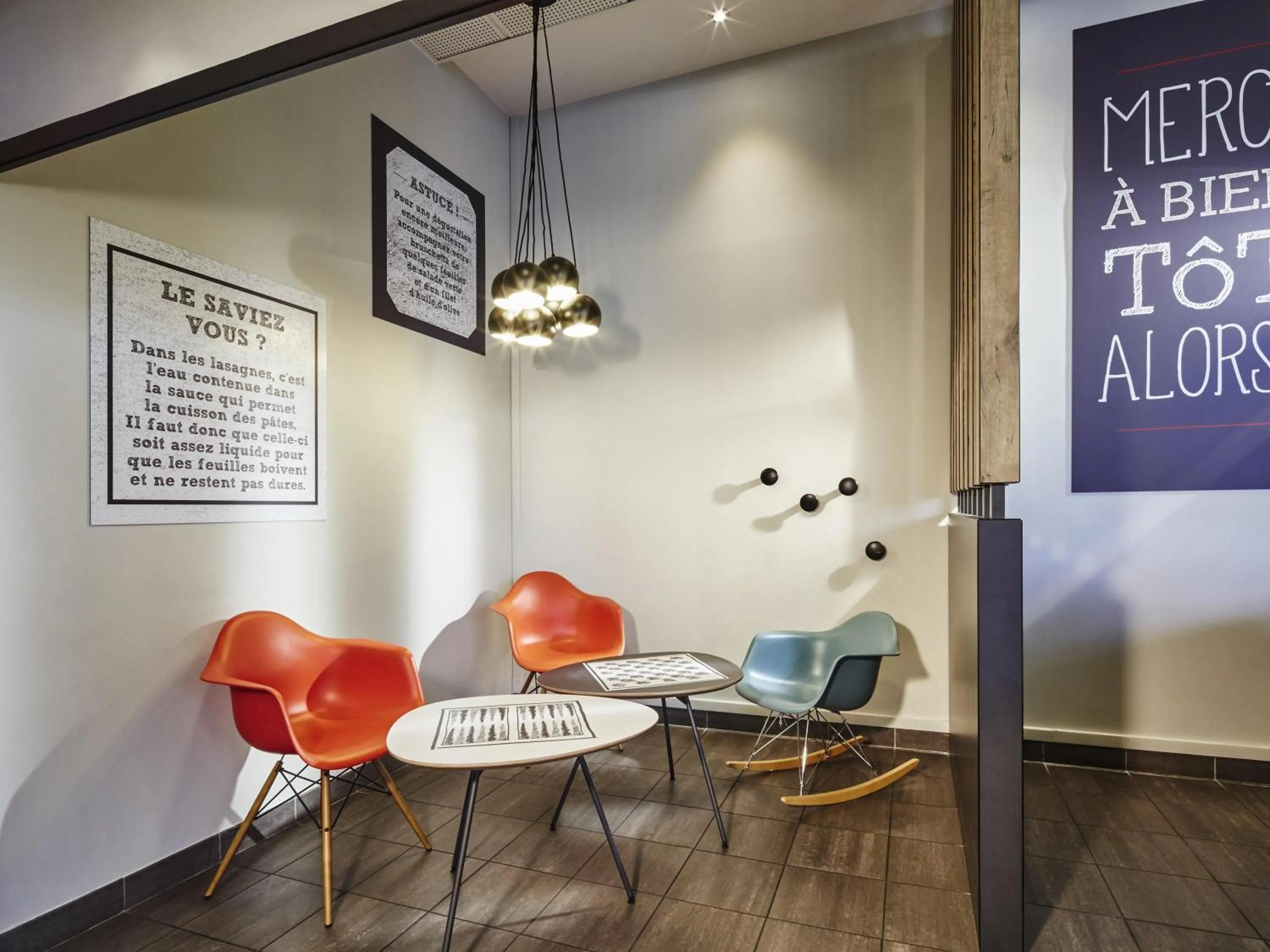 Restaurant/places to eat in ibis Paris CDG Airport