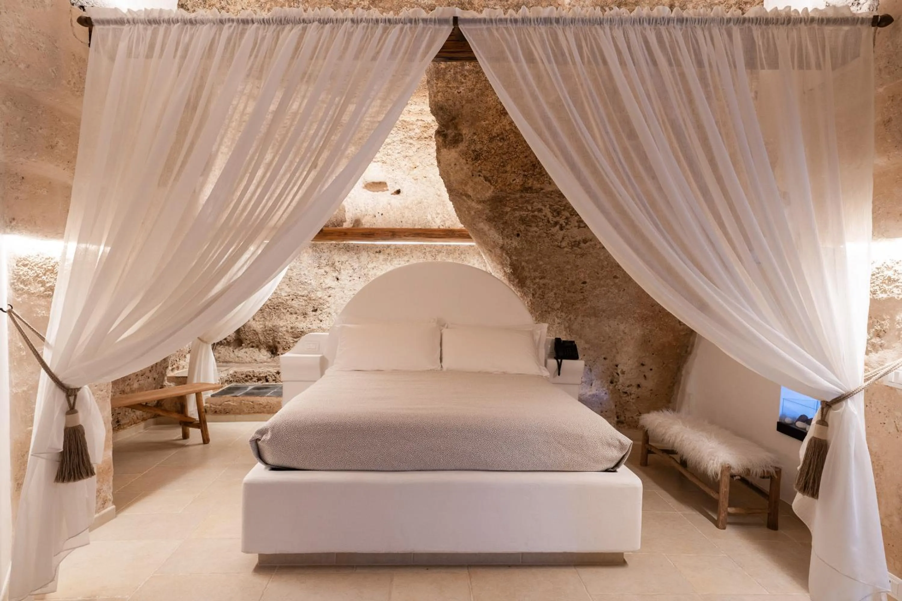 Bed in Masseria Torre Rossa