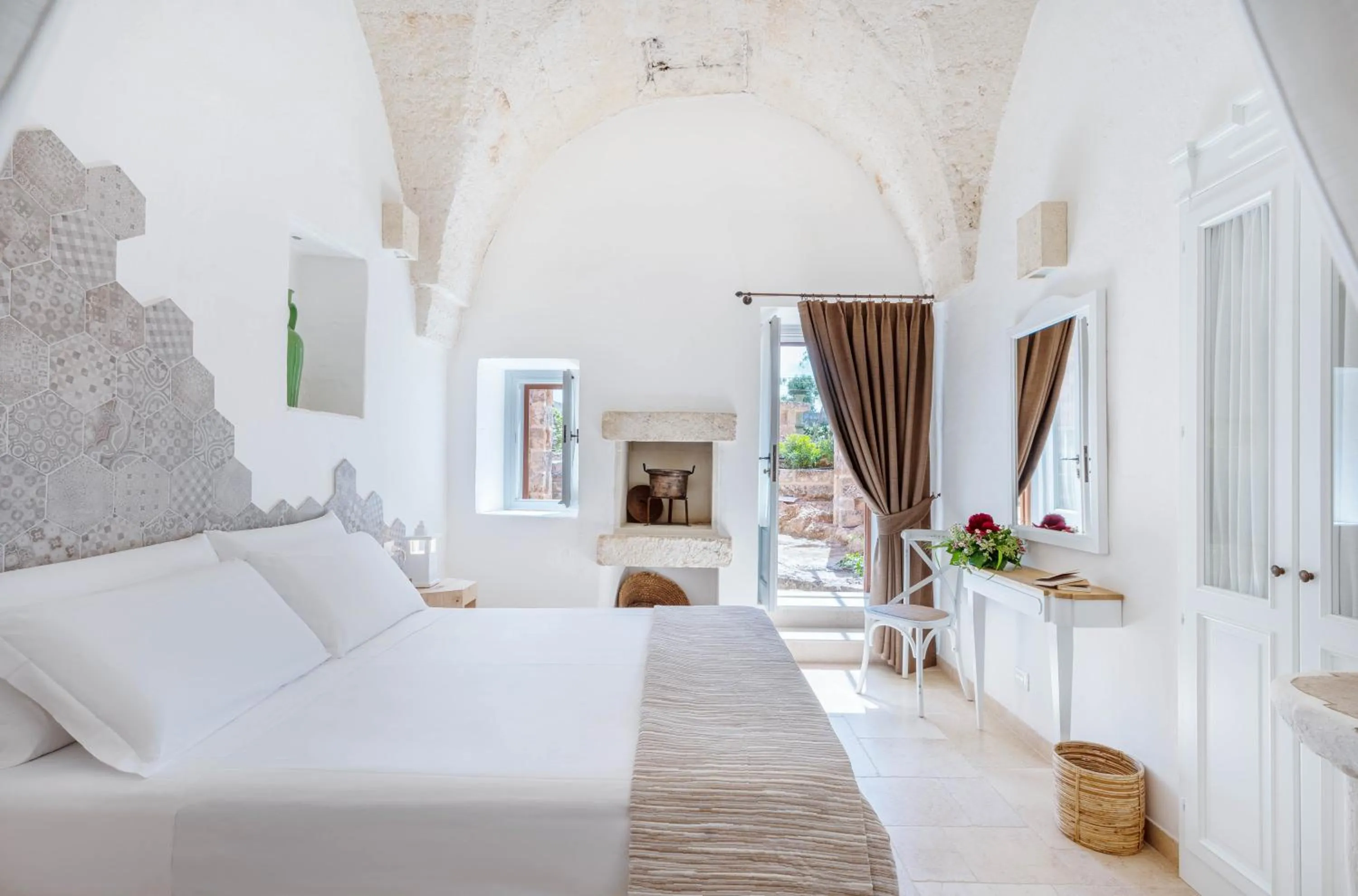 Bed in Masseria Torre Rossa