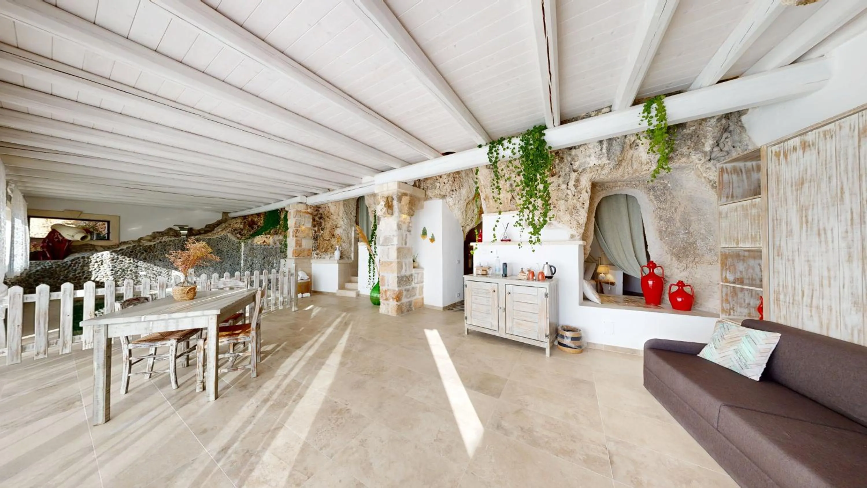 Living room in Masseria Torre Rossa