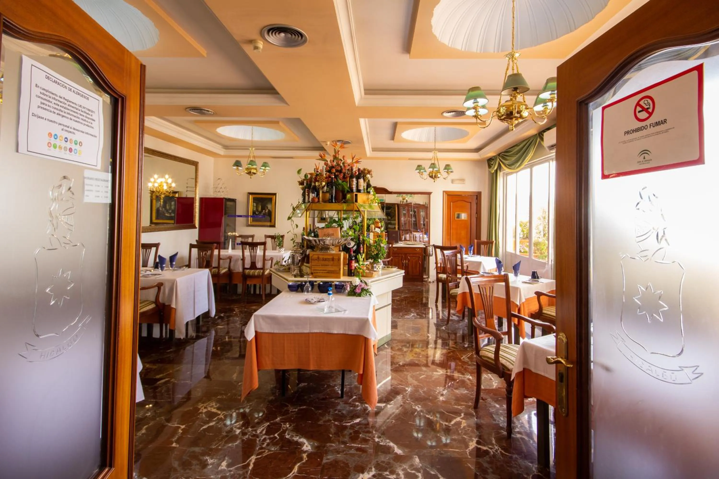 Breakfast in Hotel Hidalgo