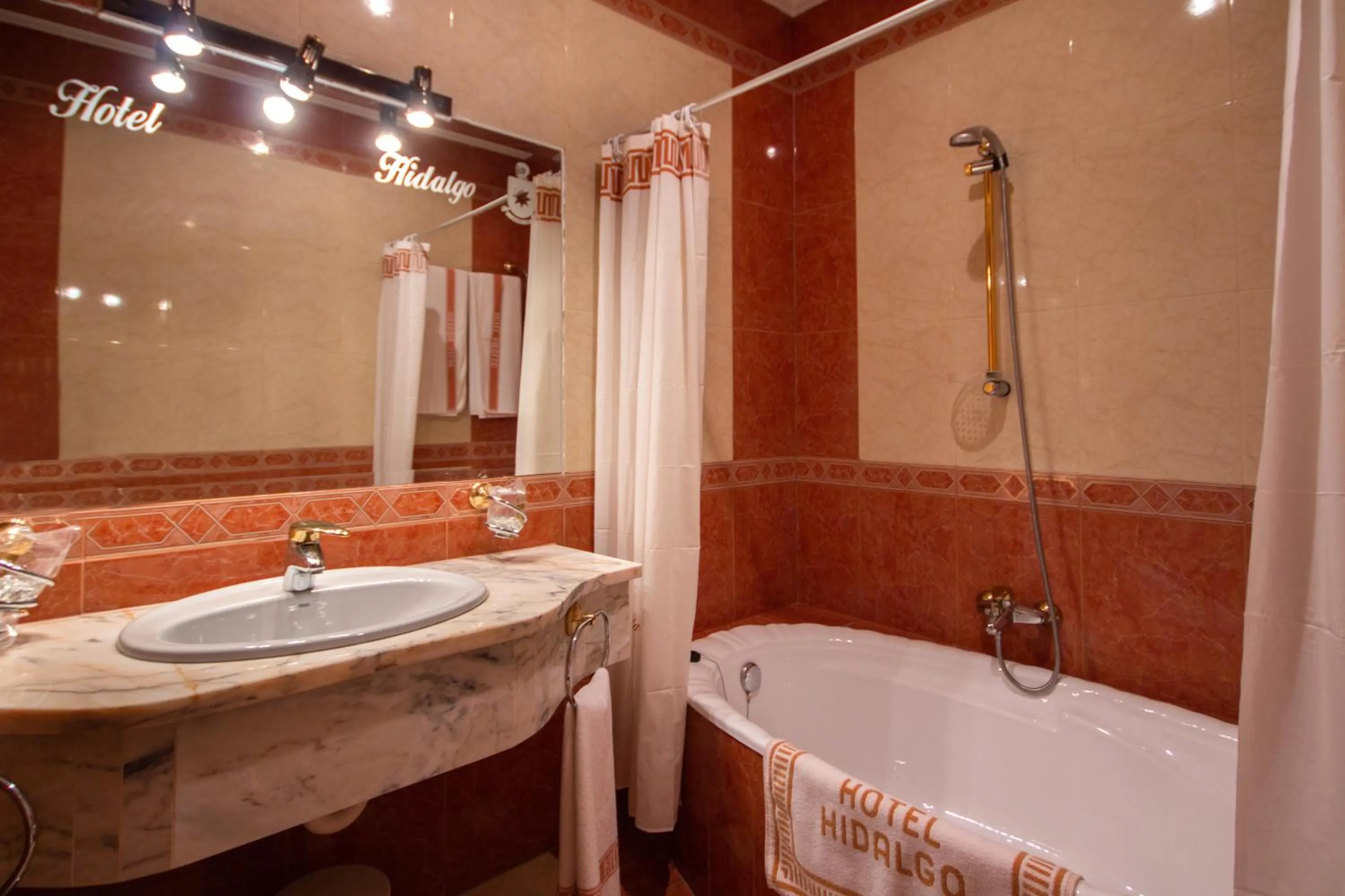 Bathroom in Hotel Hidalgo