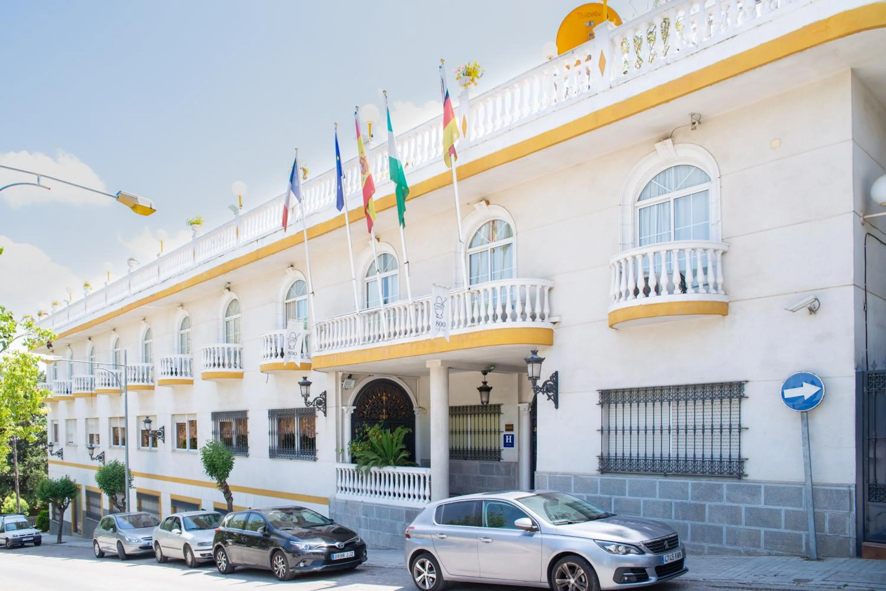 Facade/entrance in Hotel Hidalgo