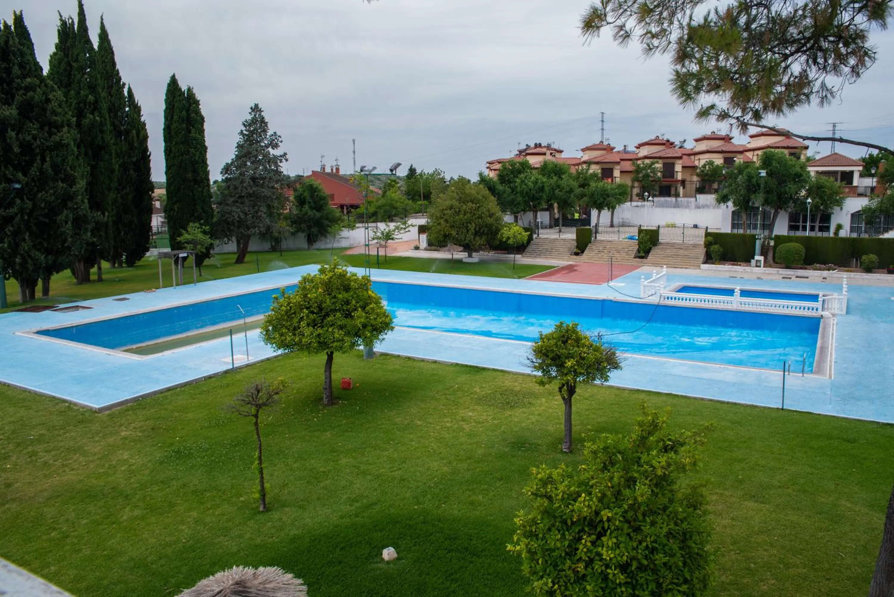 Swimming pool in Hotel Hidalgo