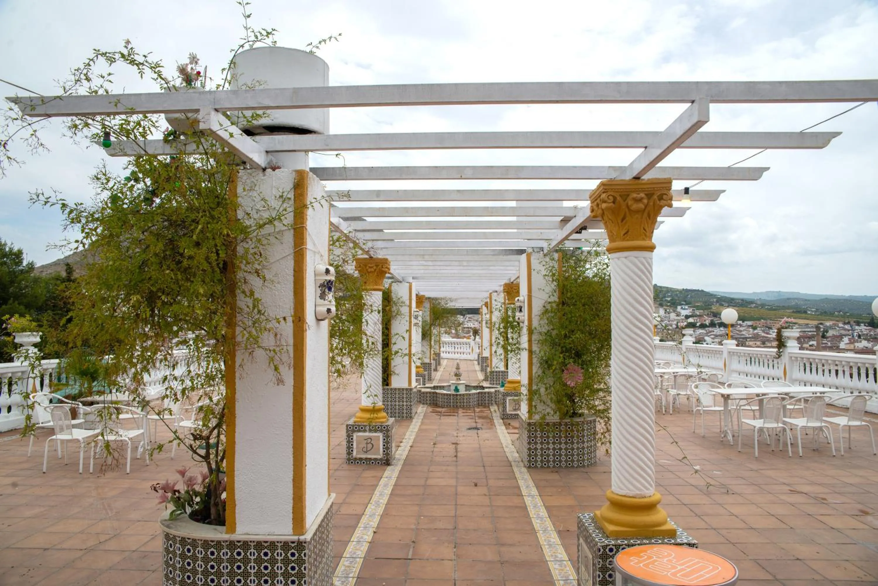 Balcony/Terrace in Hotel Hidalgo