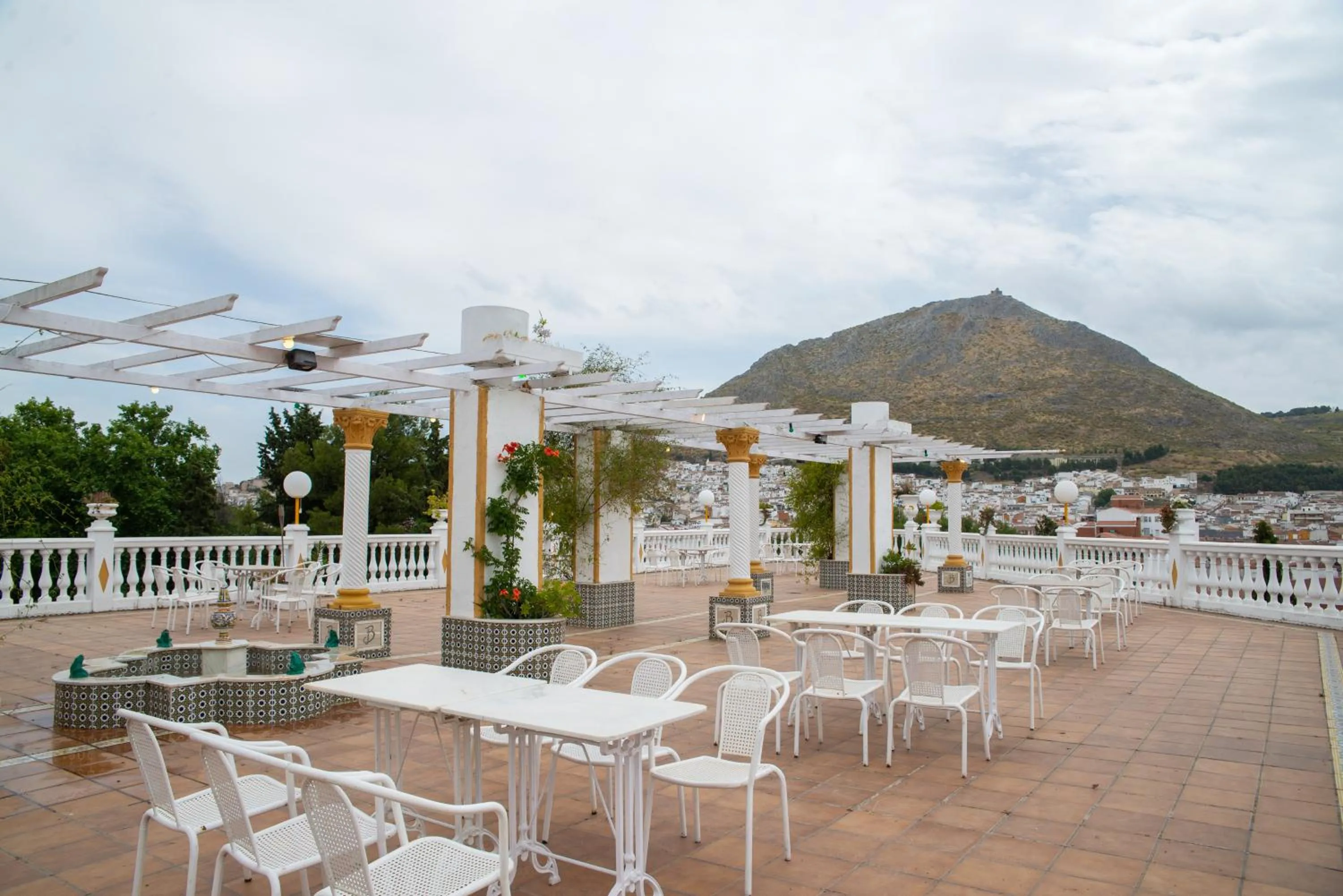 Balcony/Terrace in Hotel Hidalgo