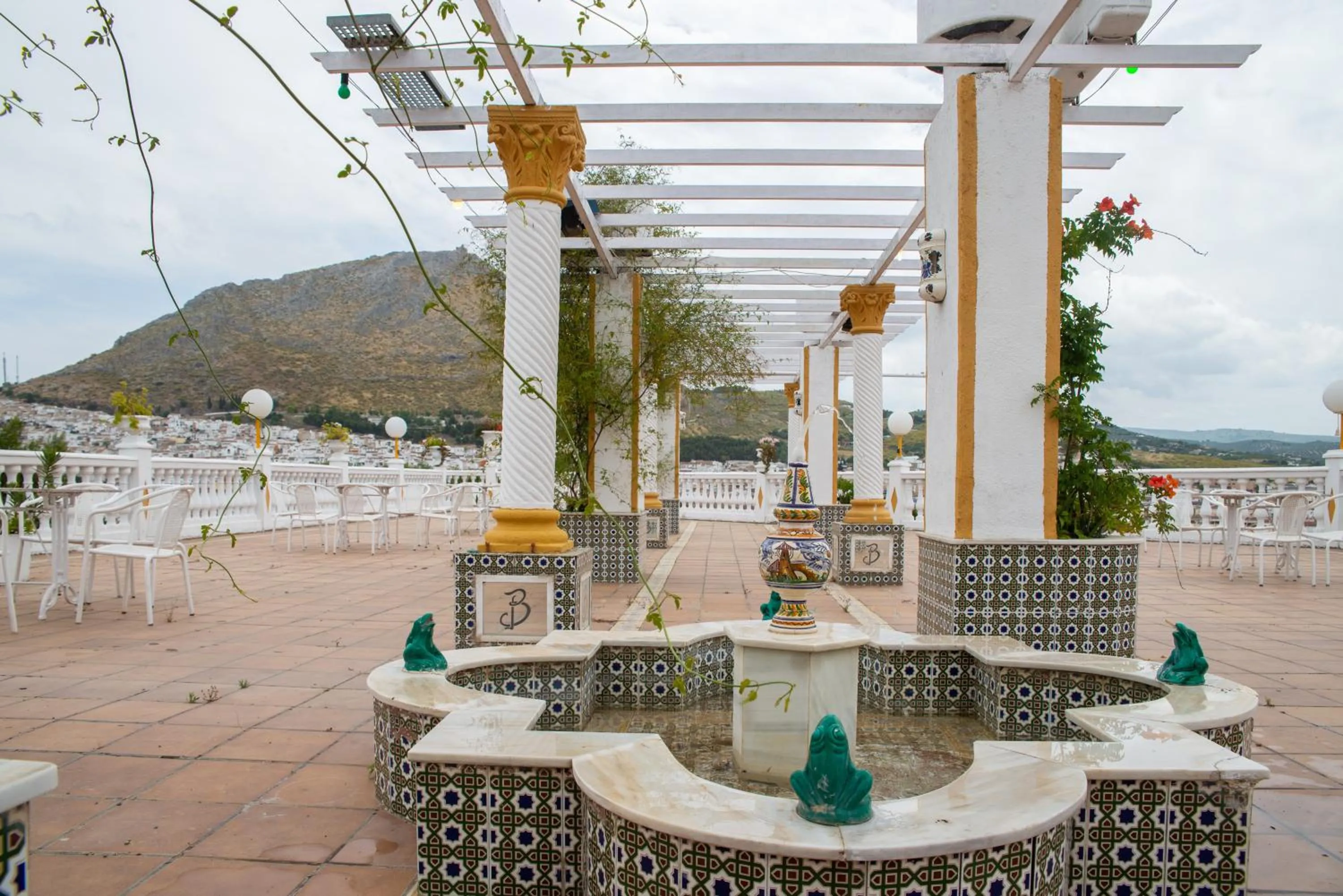Balcony/Terrace in Hotel Hidalgo