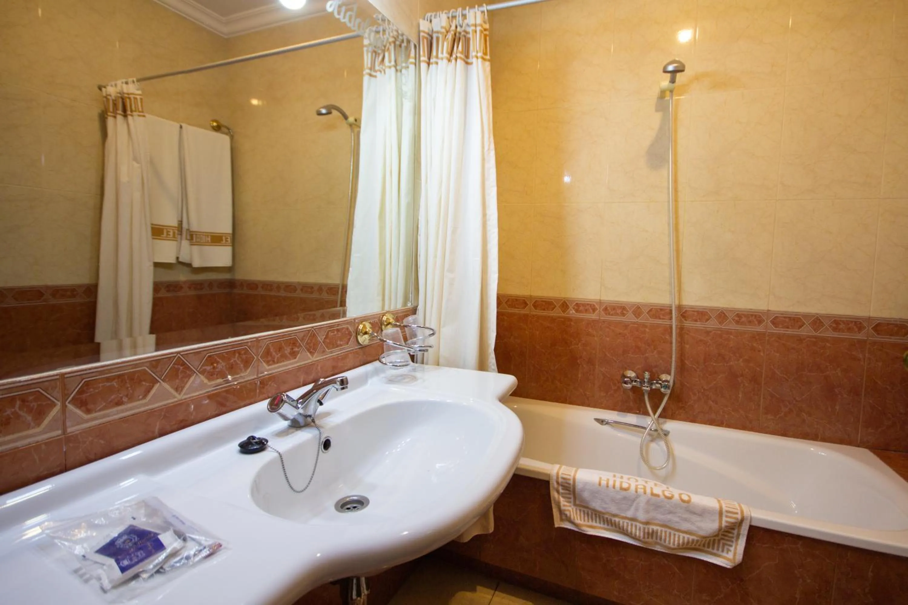 Bathroom in Hotel Hidalgo