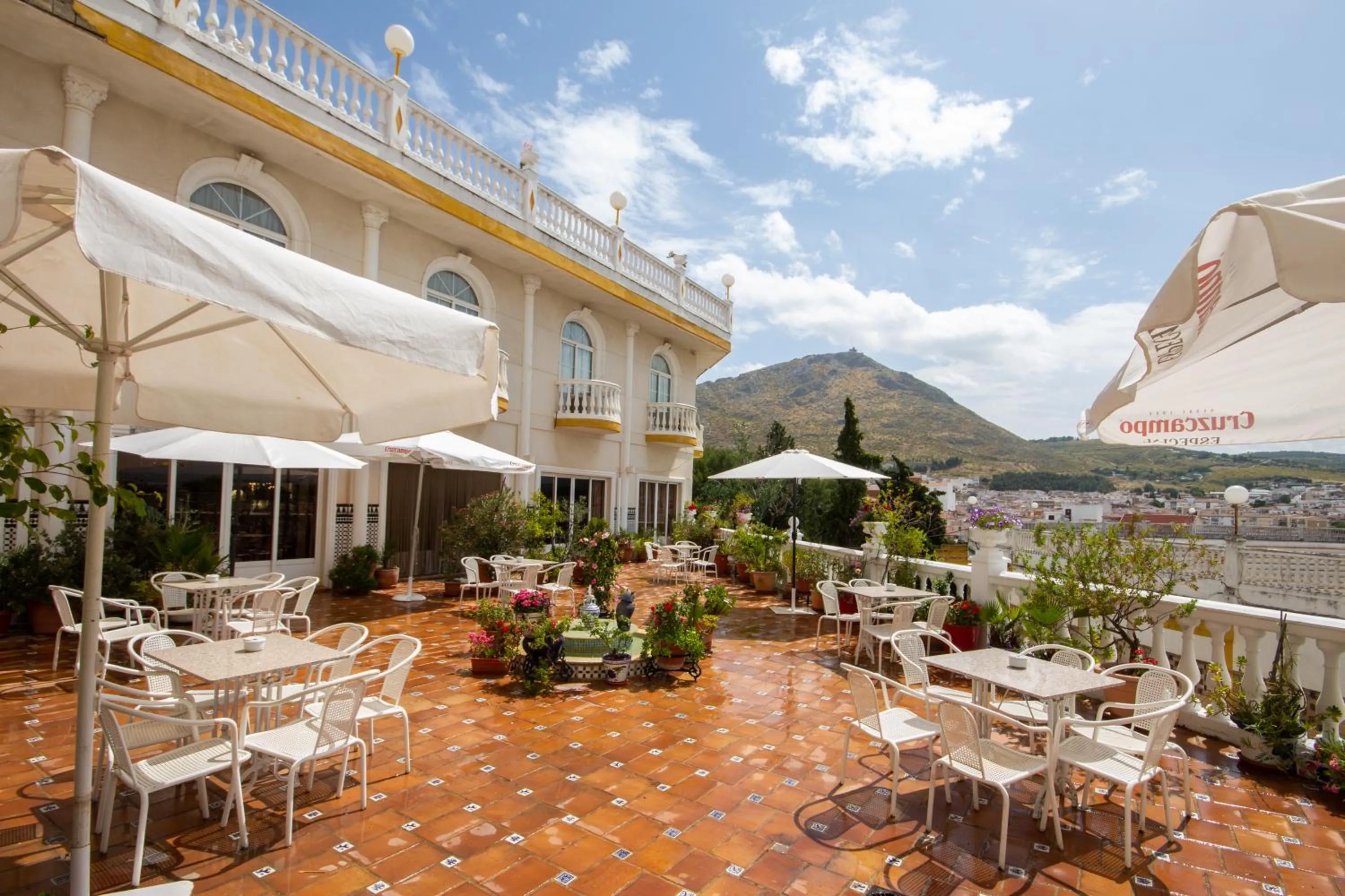Mountain view in Hotel Hidalgo