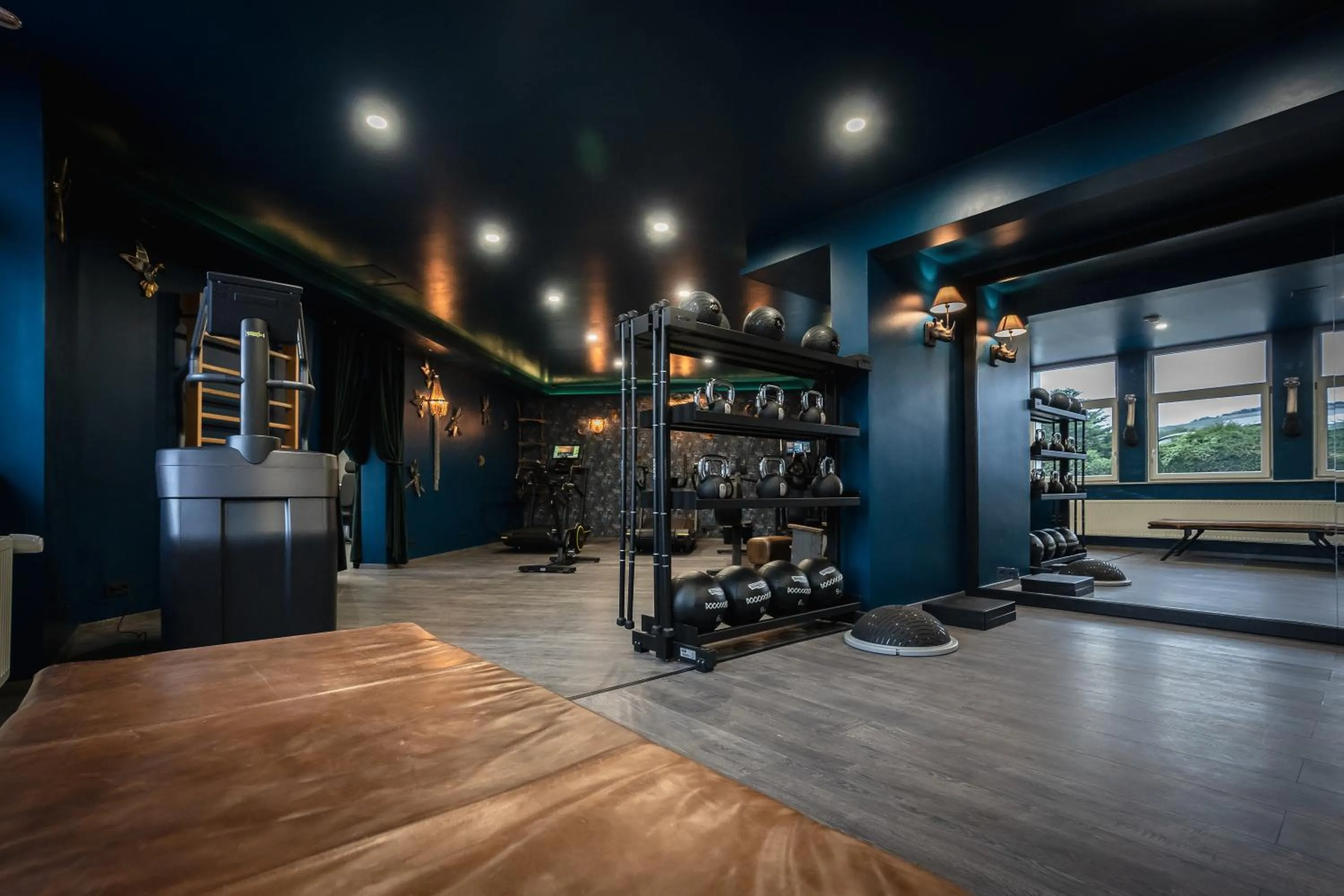 Fitness centre/facilities in Libarty Hotels