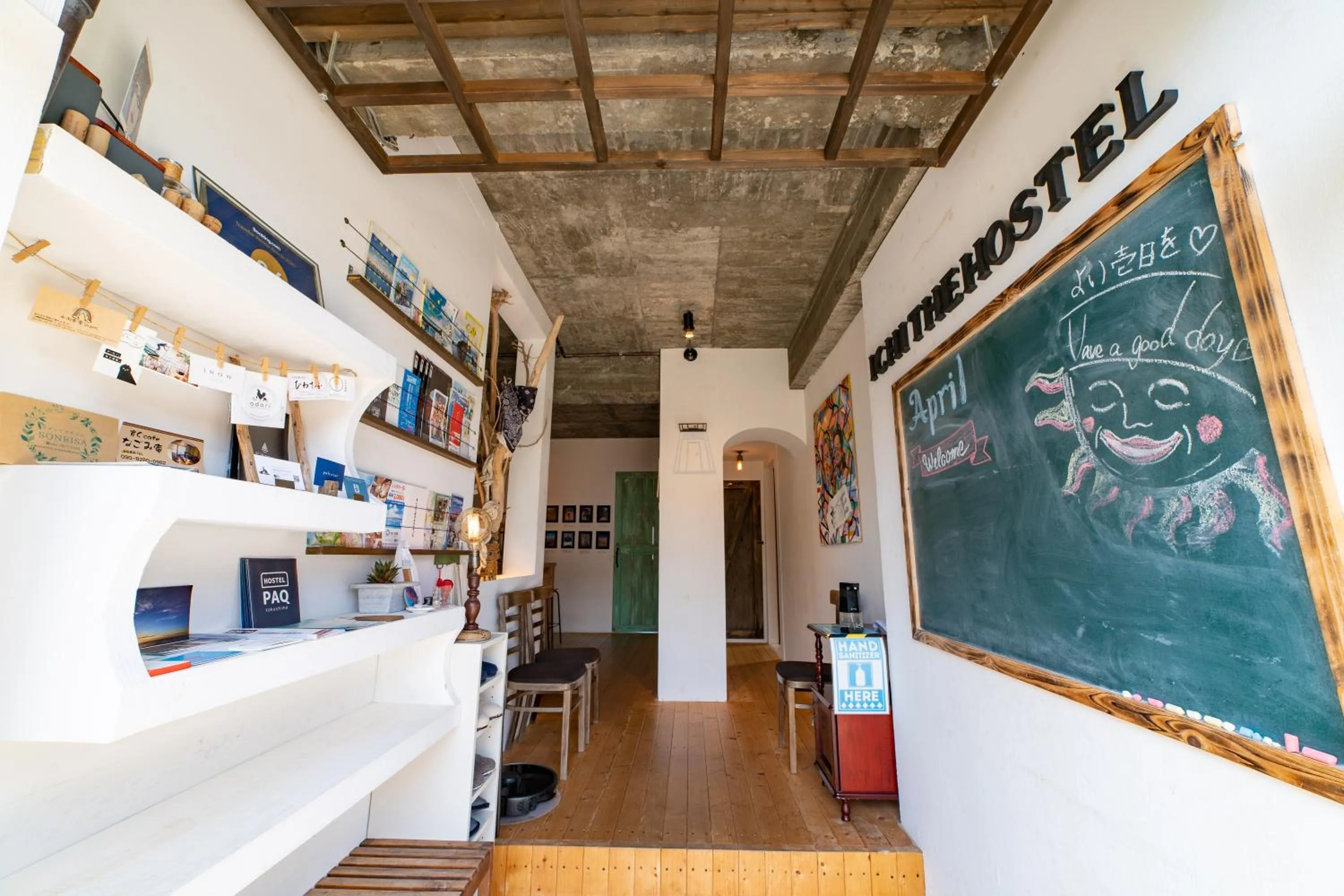 Lobby or reception in Ichi The Hostel