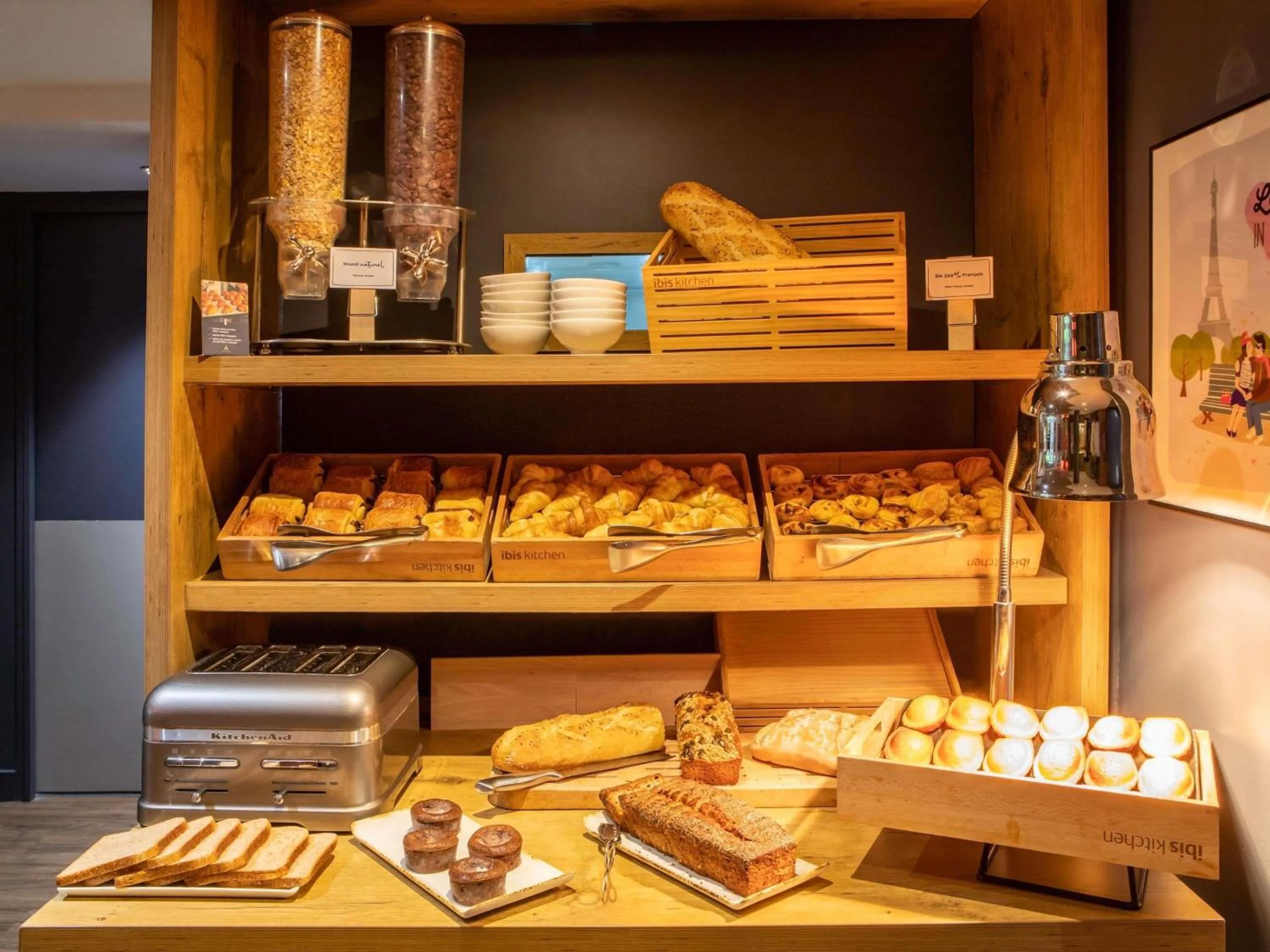 Breakfast in ibis Paris Gare du Nord La Fayette