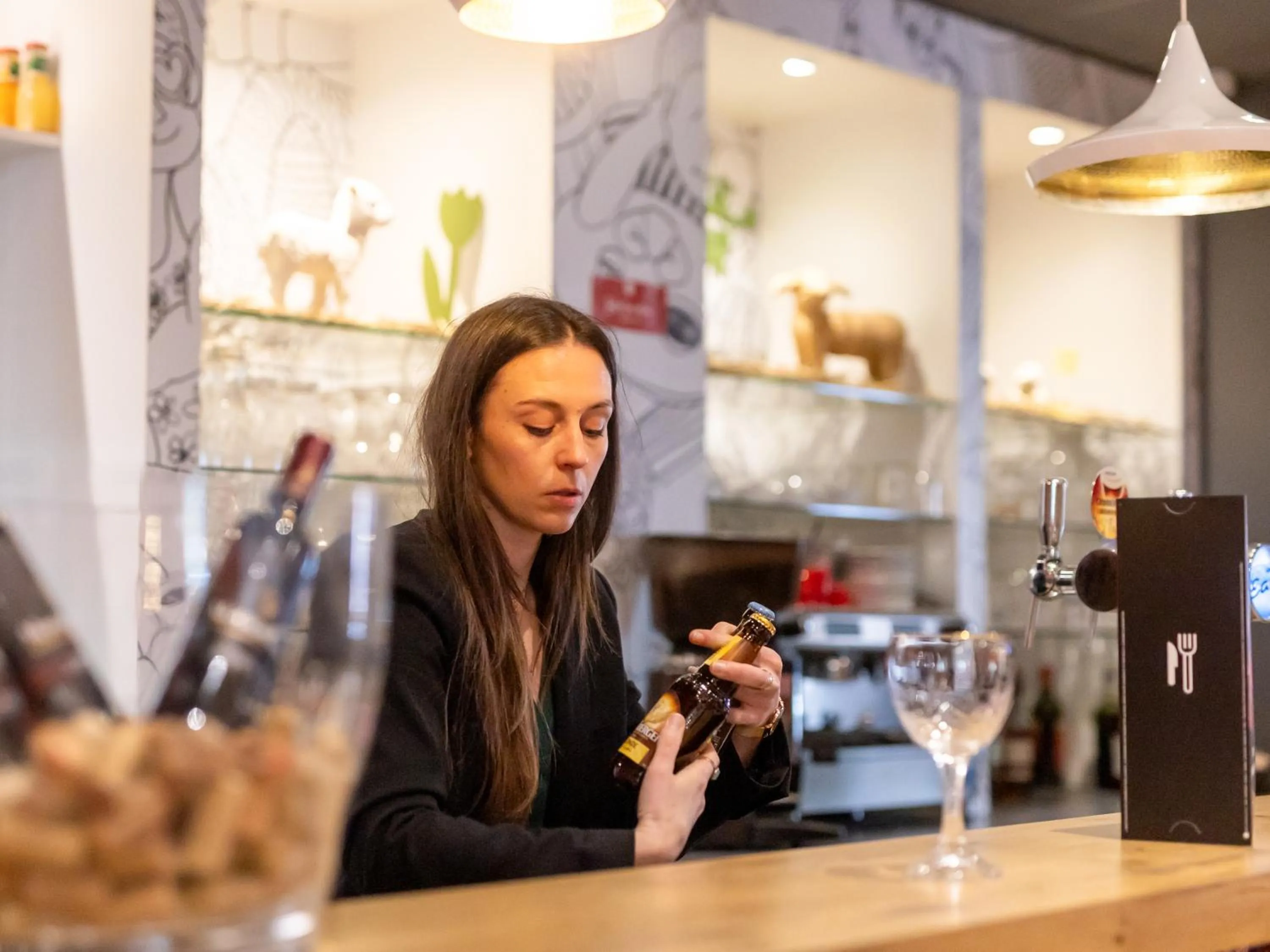 Lounge or bar in ibis Le Puy-en-Velay Centre
