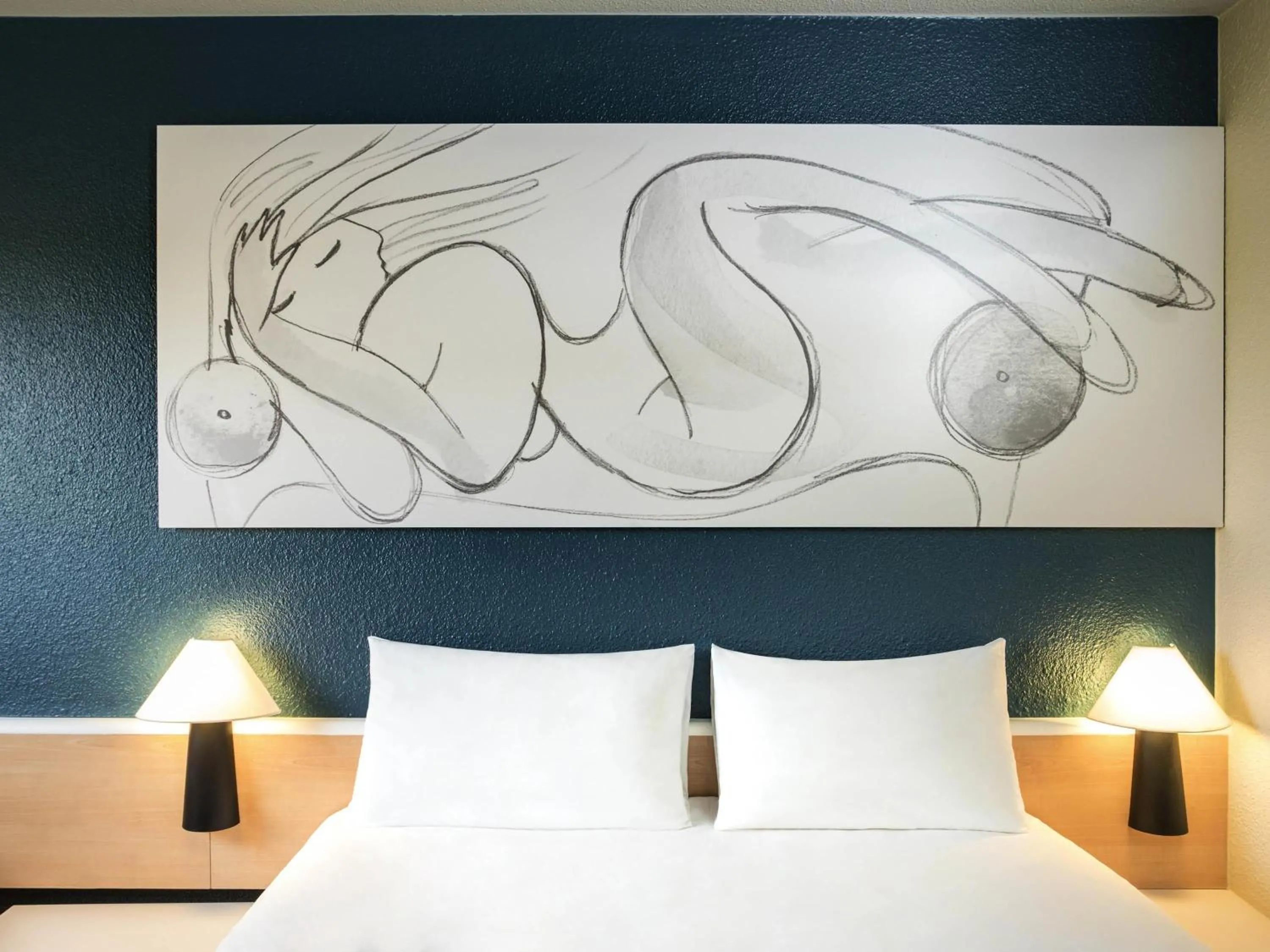 Bedroom, Bed in Ibis Paris Nord Villepinte Parc des Expositions