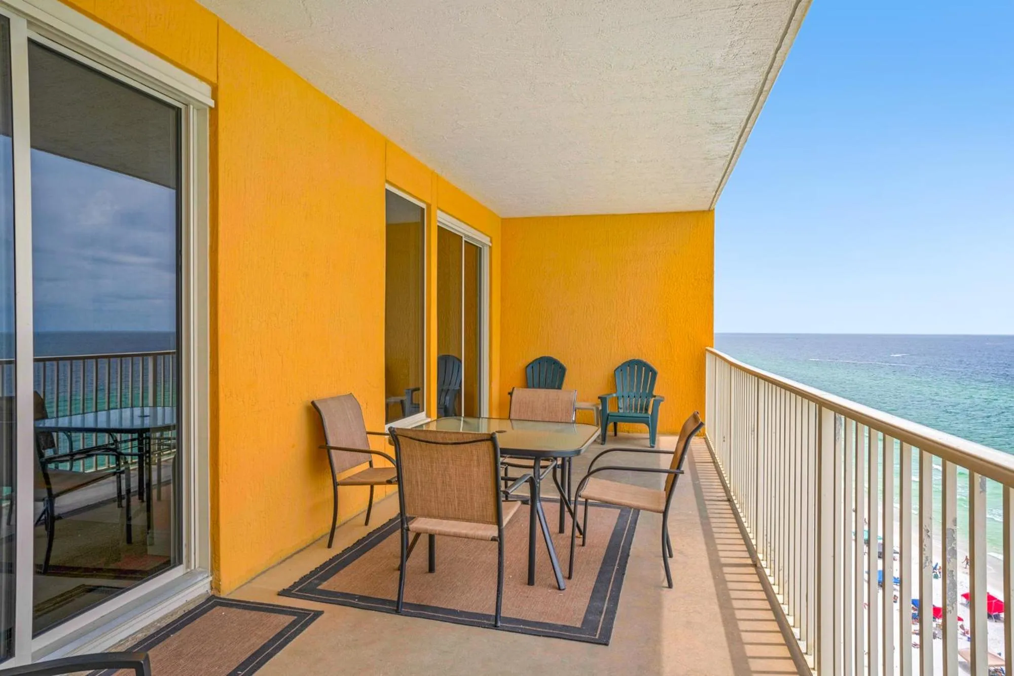 Balcony/Terrace in Treasure Island 1007