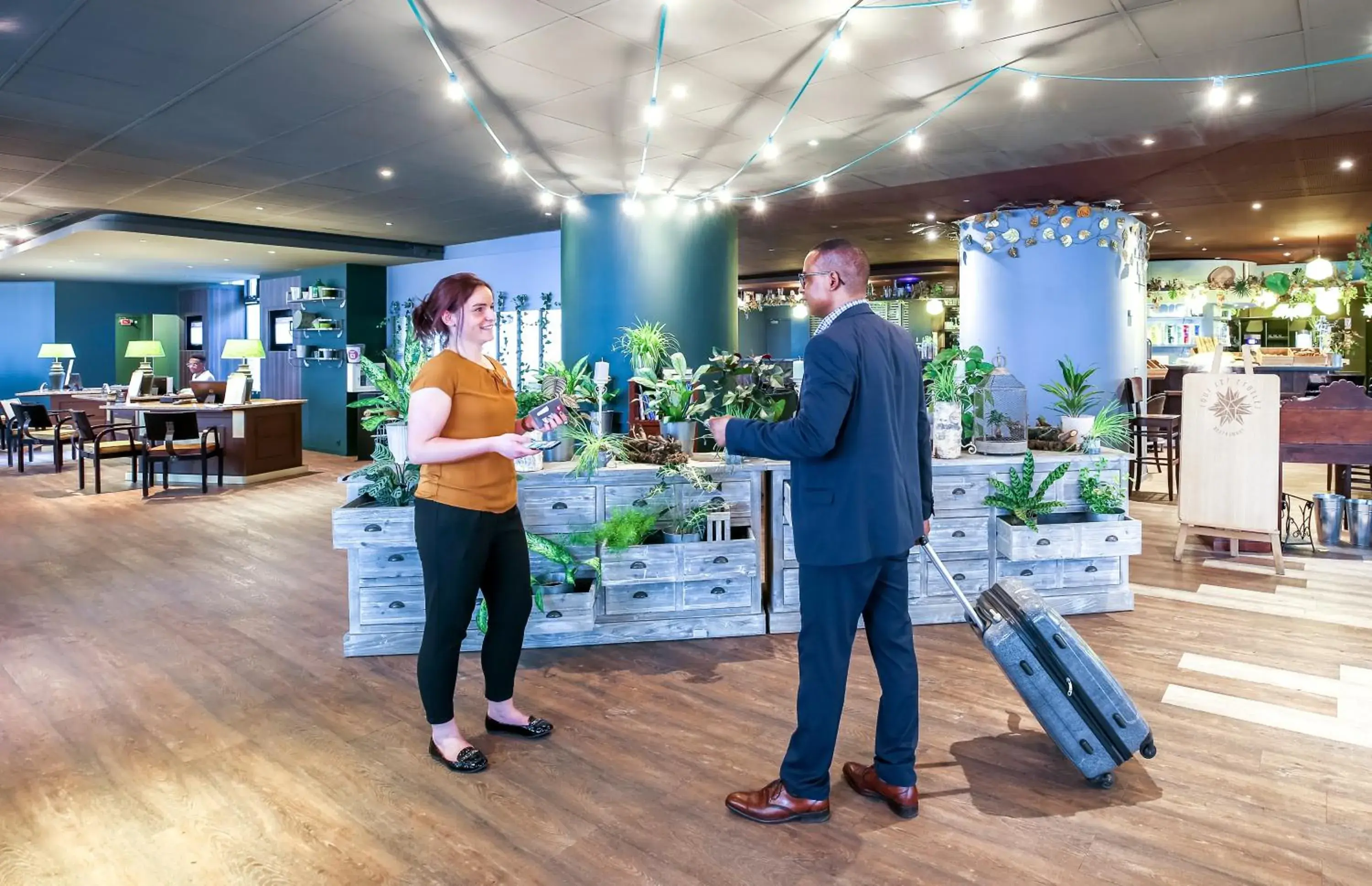 Lobby or reception in ibis Paris Bastille Opera Lobby or reception in ibis Paris Bastille Opera