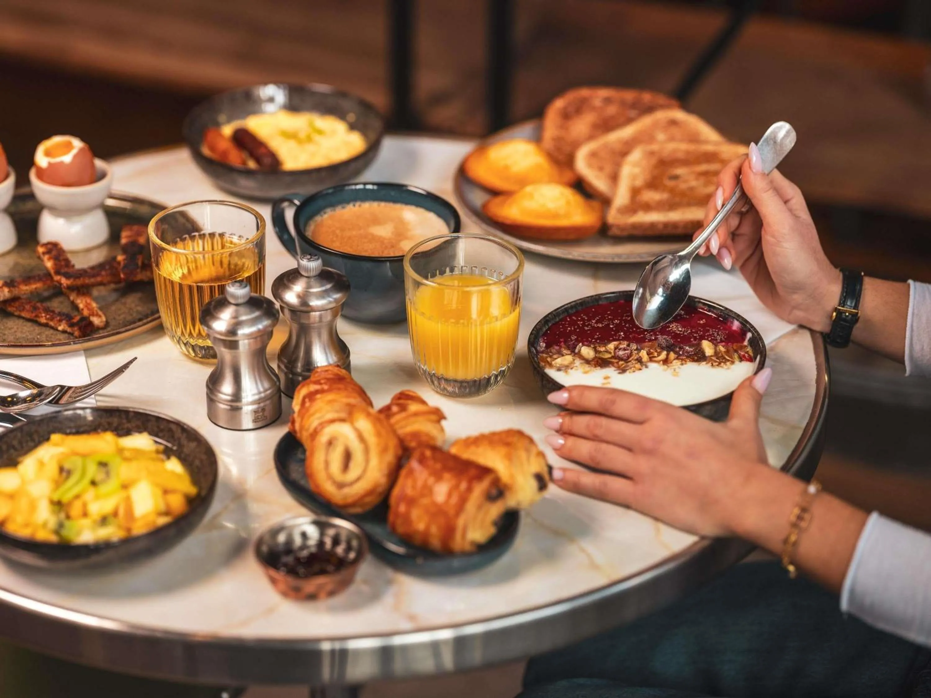 Breakfast in ibis Paris Bastille Opera