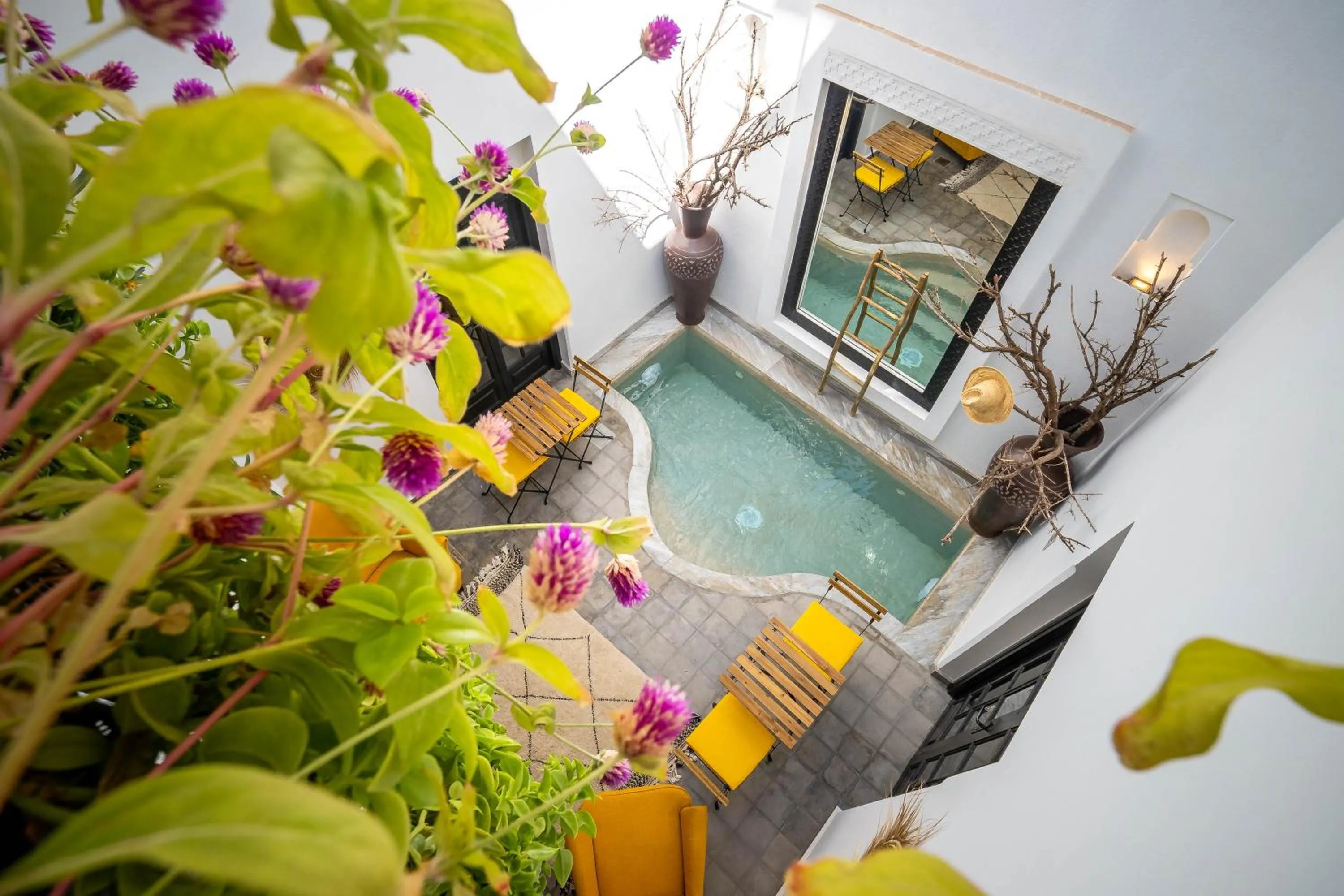 Patio in Riad Come & Va Medina