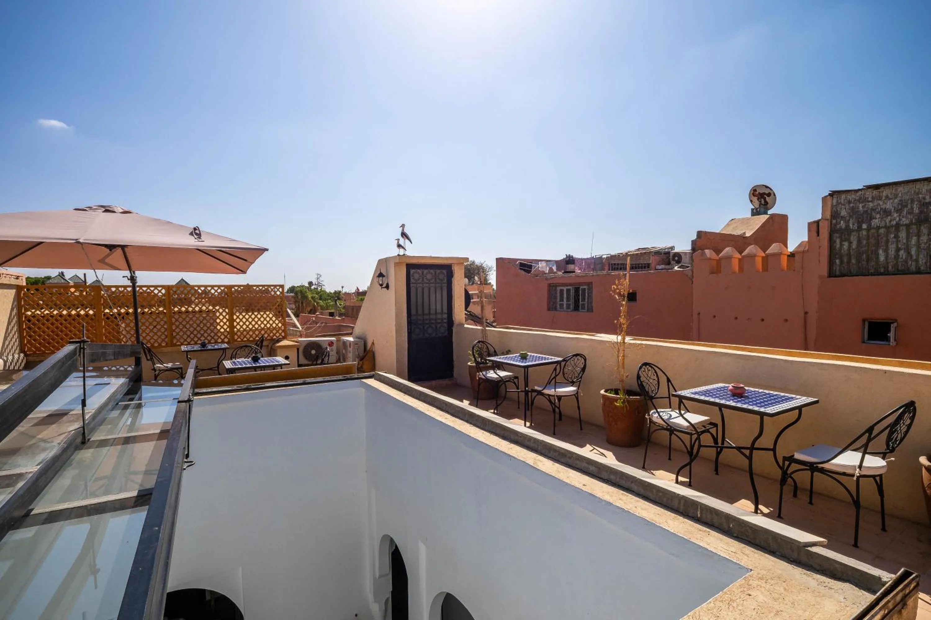 Patio in Riad Come & Va Medina