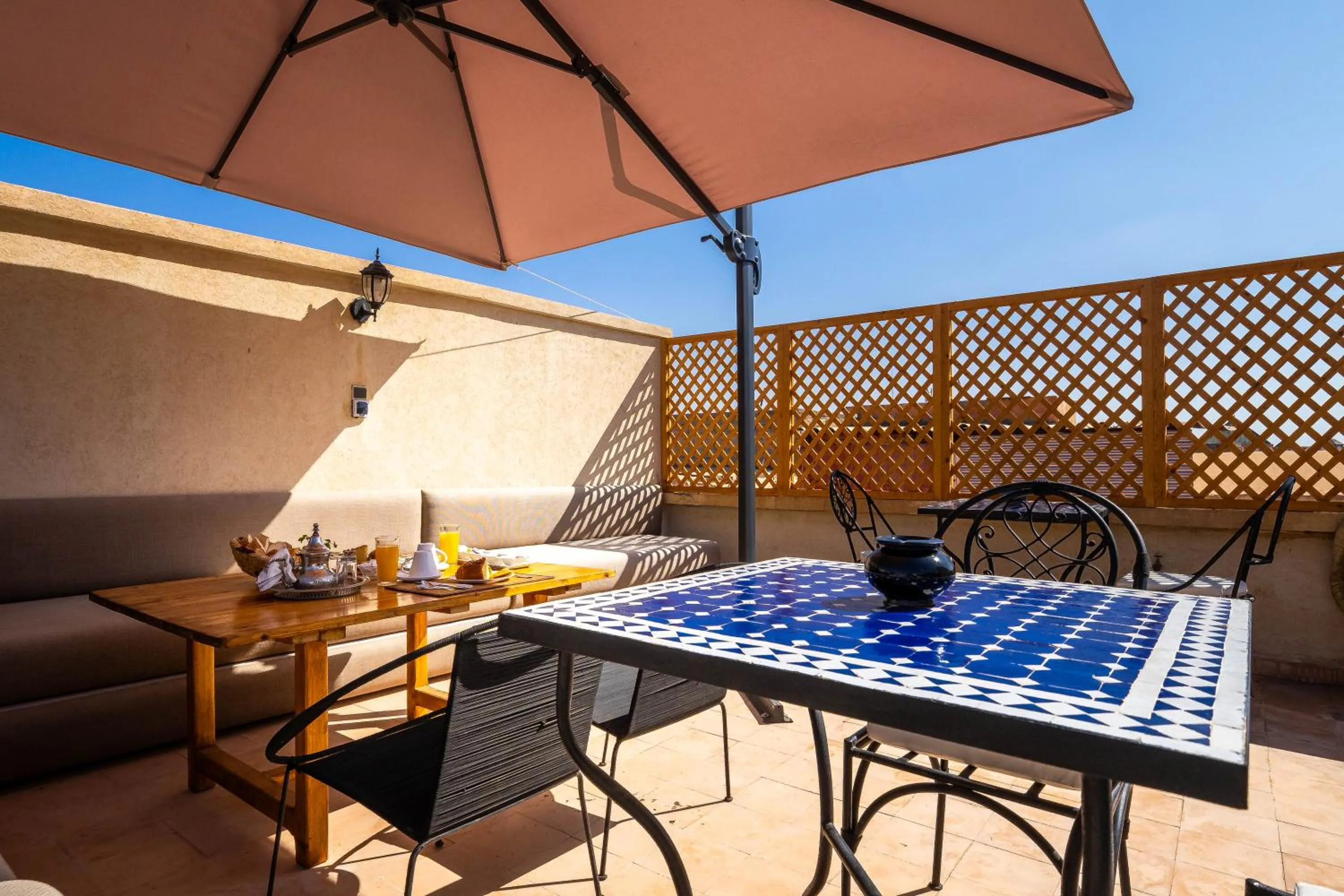 Patio in Riad Come & Va Medina