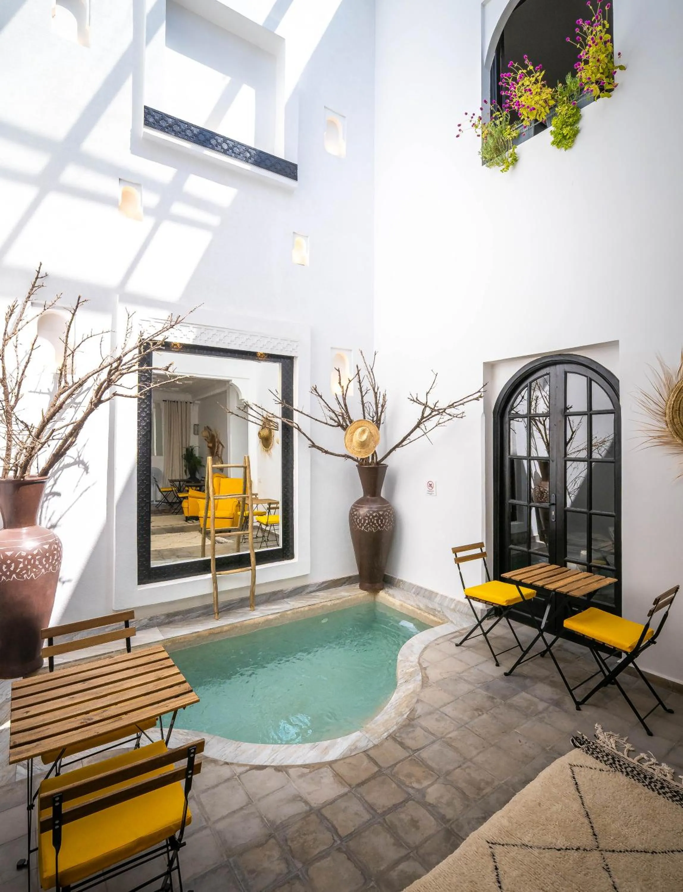 Patio in Riad Come & Va Medina