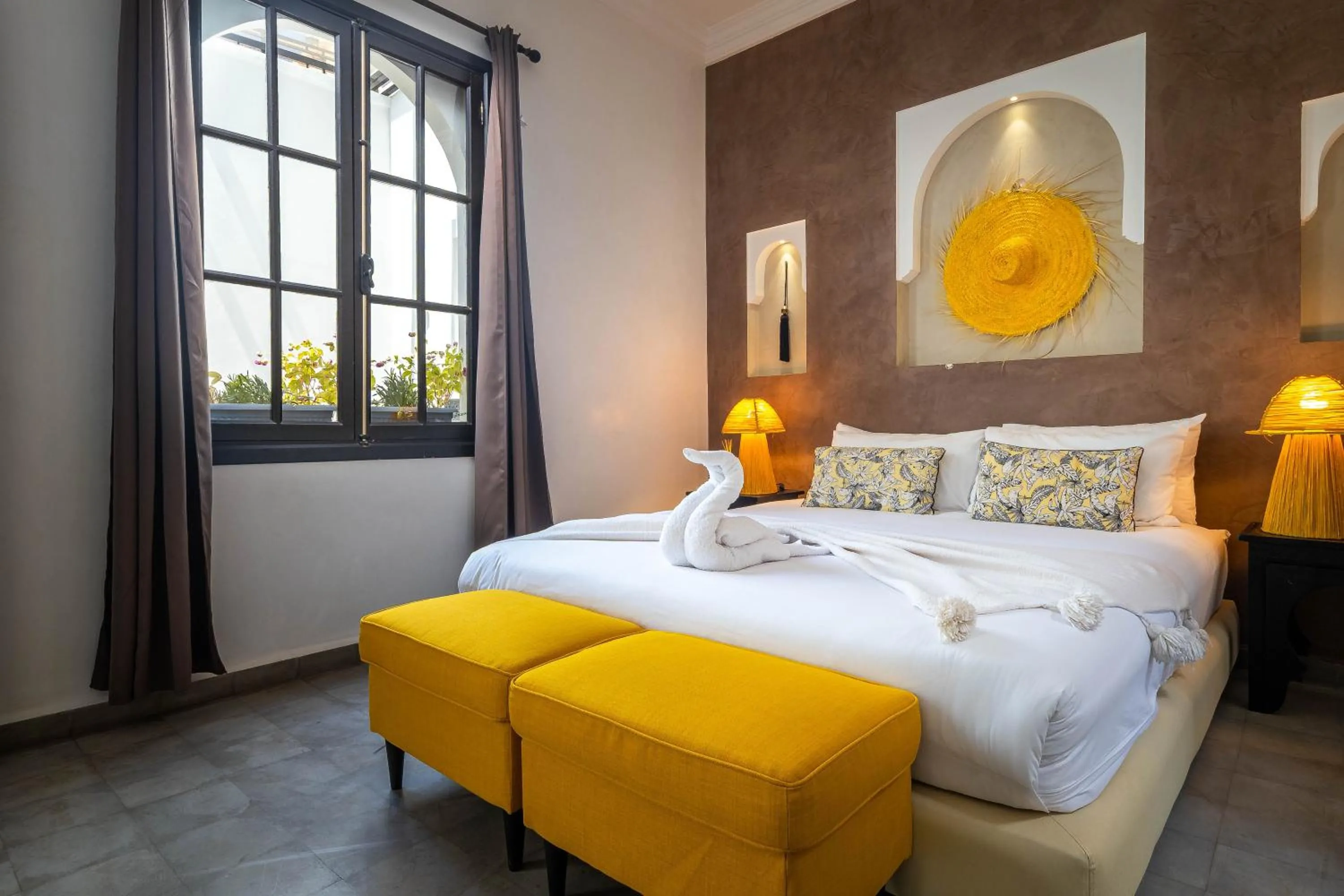 Bed in Riad Come & Va Medina