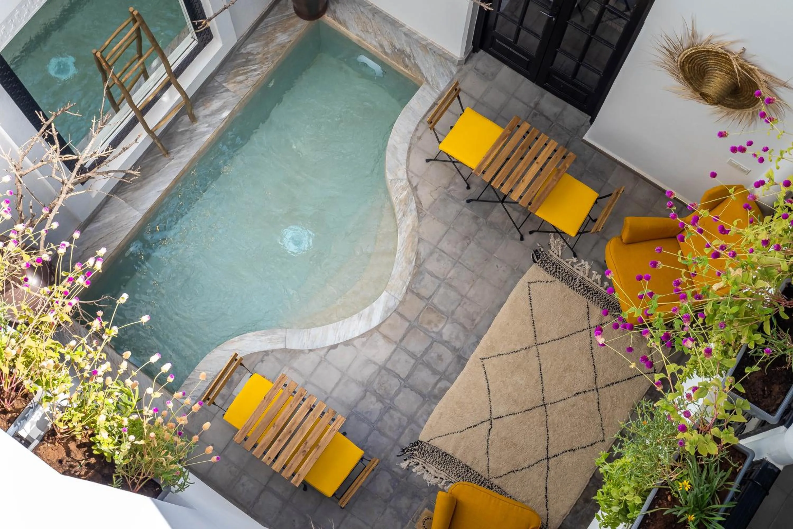 Patio in Riad Come & Va Medina
