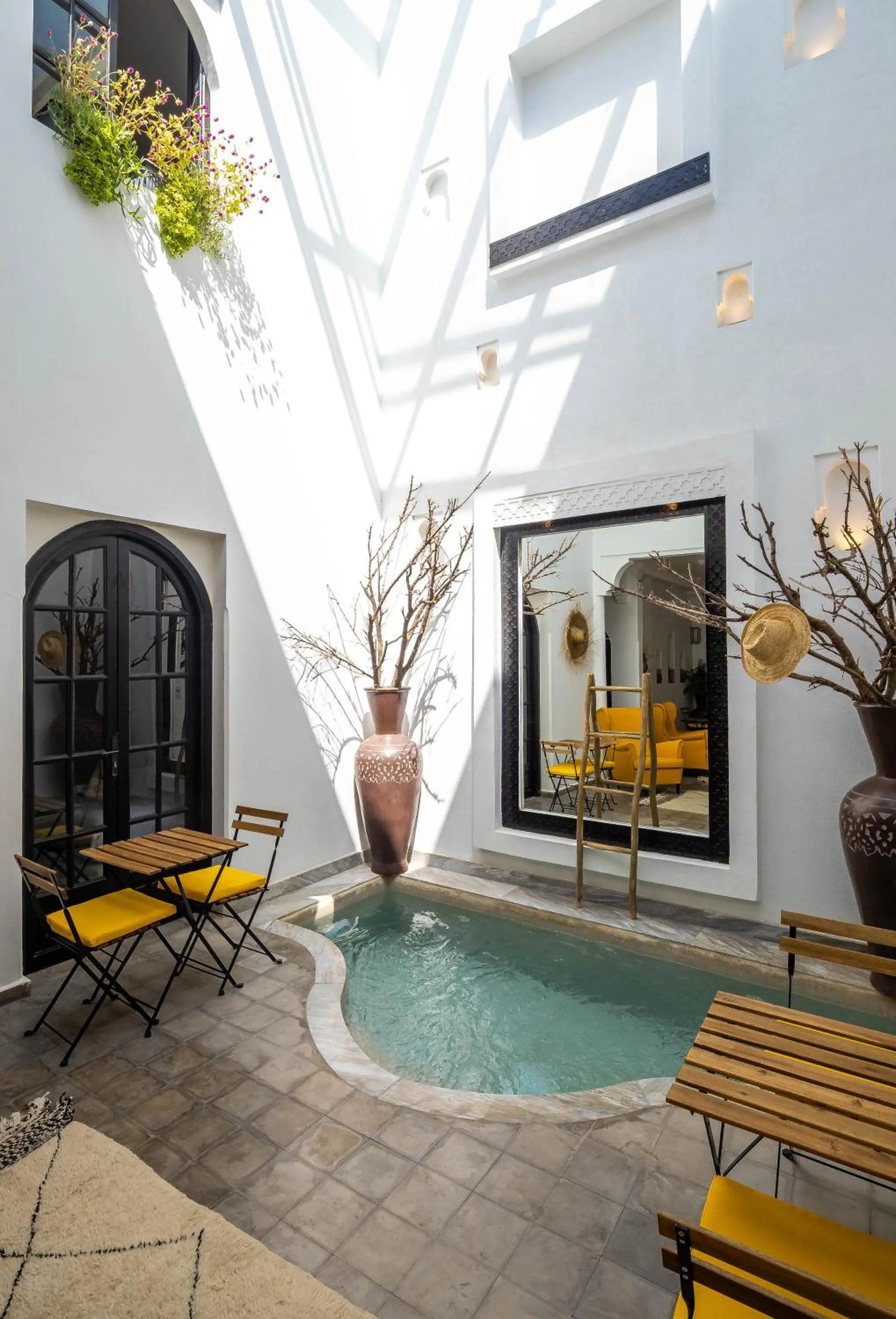 Patio in Riad Come & Va Medina