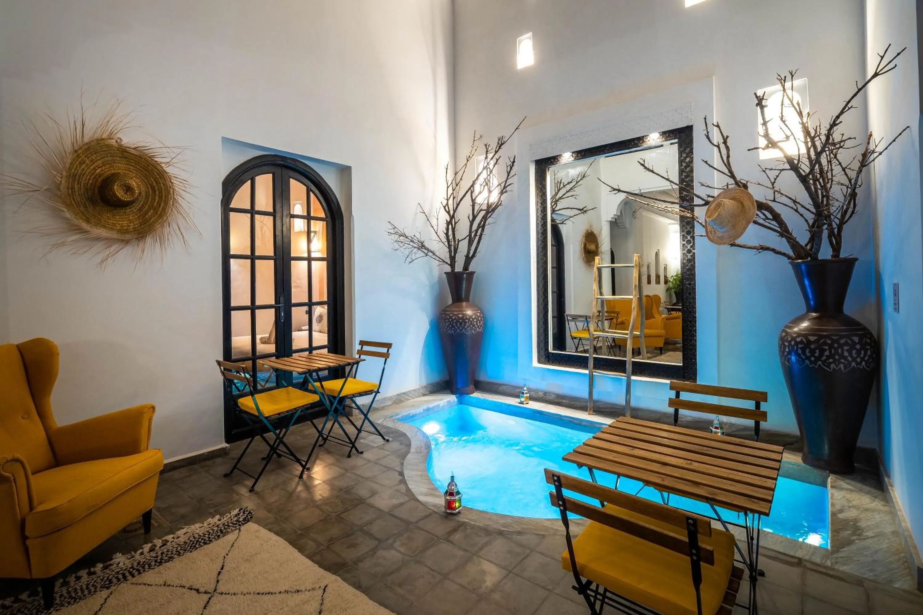 Seating area in Riad Come & Va Medina